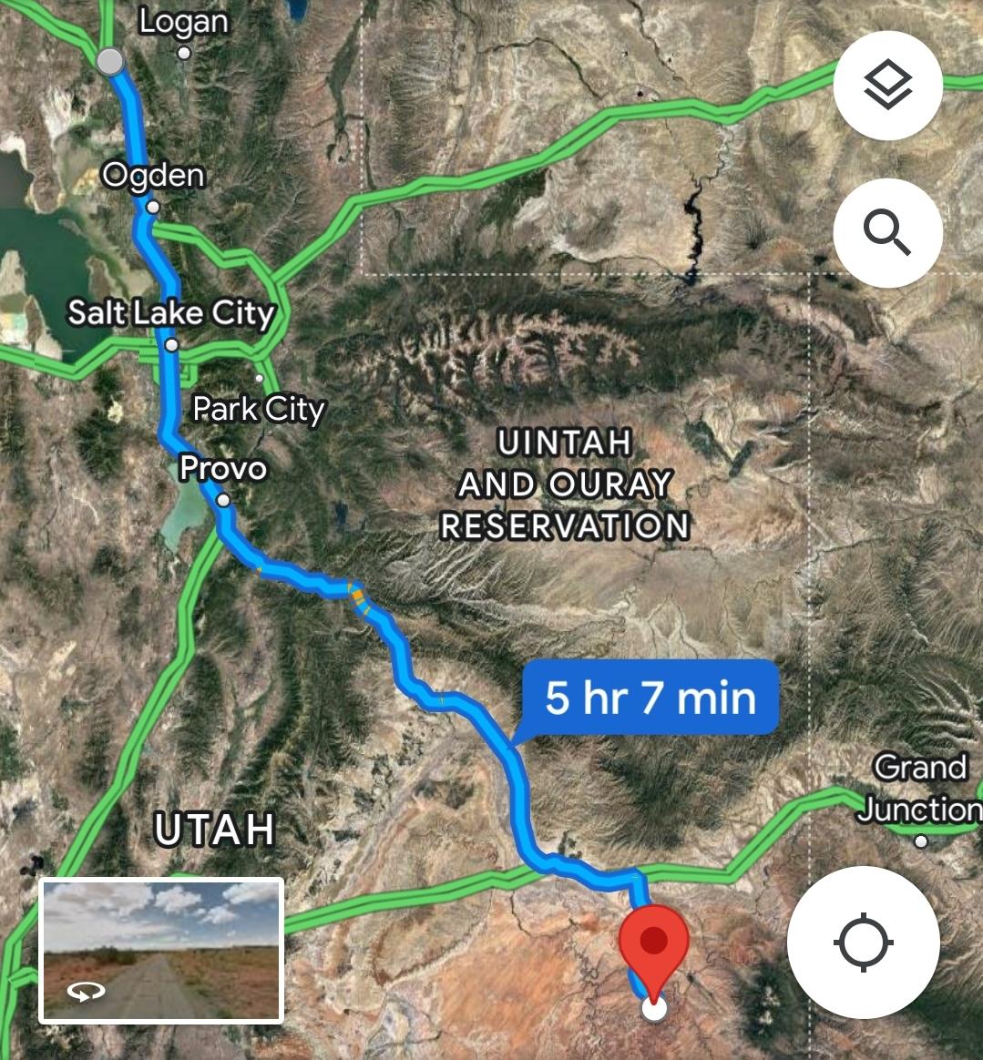 Ford Bronco PNW caravan to Moab. Screenshot_20230421_002425_Maps
