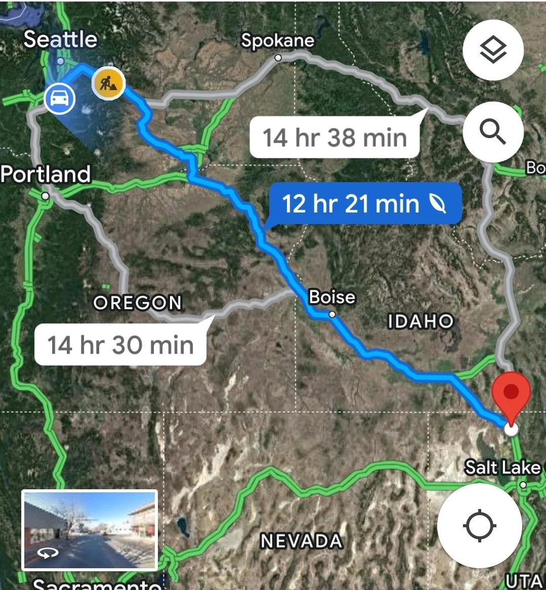 Ford Bronco PNW caravan to Moab. Screenshot_20230421_002327_Maps