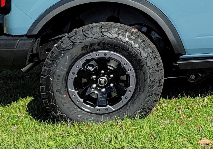 Ford Bronco Badlands Alternate Wheel Part numbers 5CA93A38-8F94-4681-A6CC-D0EFC07FE797