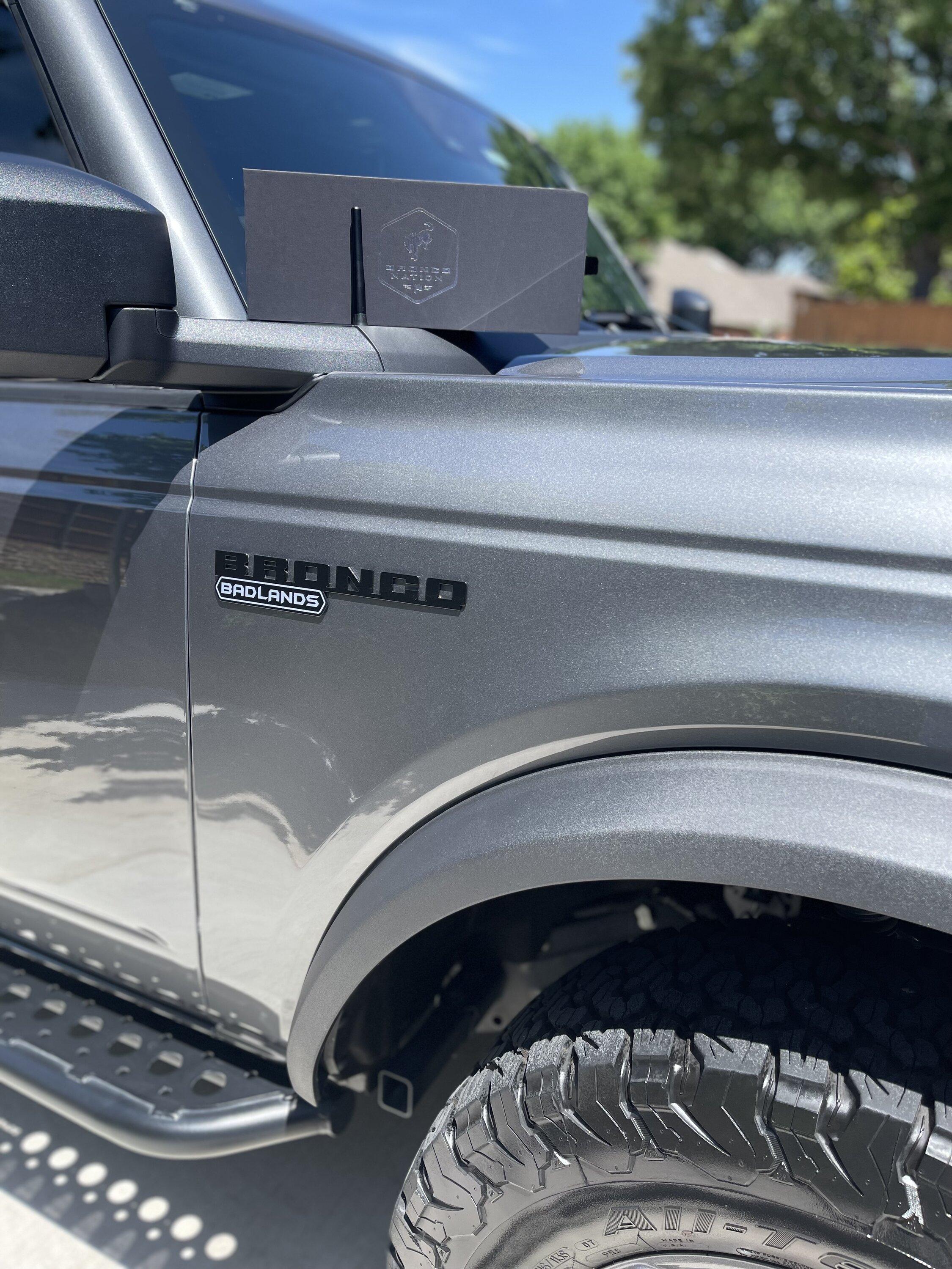 Ford Bronco Blacked out emblems - recommendations? IMG_8470
