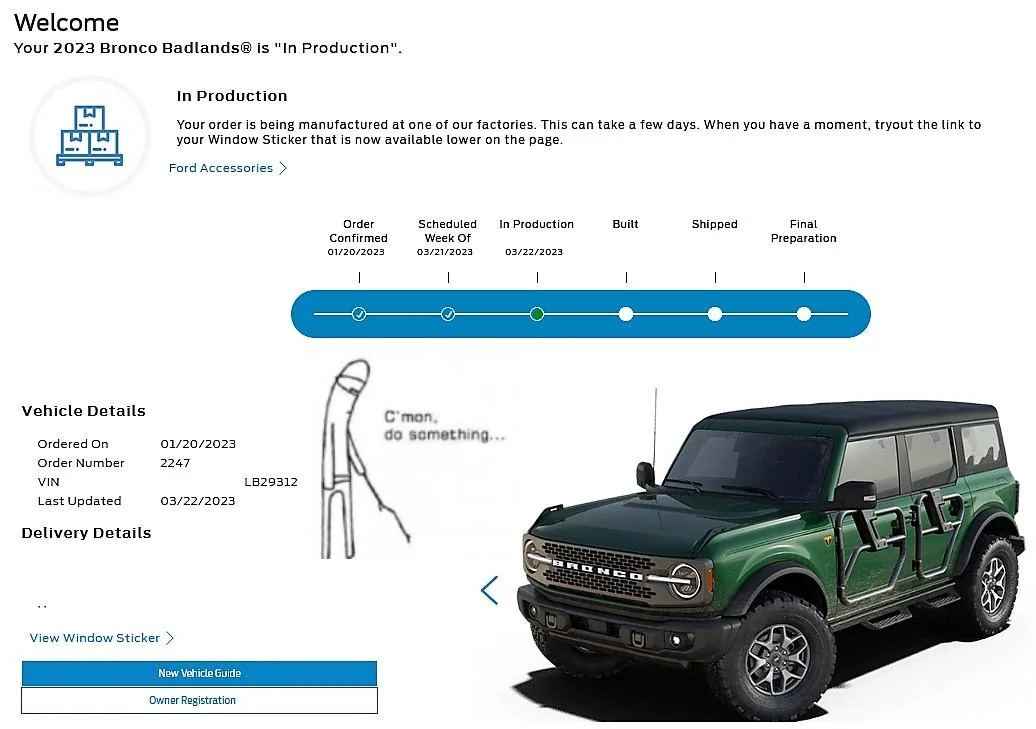 Ford Bronco 3/20/2023 Build Week with spreadsheet InkedScreenshot 2023-04-21 at 14-50-14 Ford Vehicle Order Tracking Status(1)