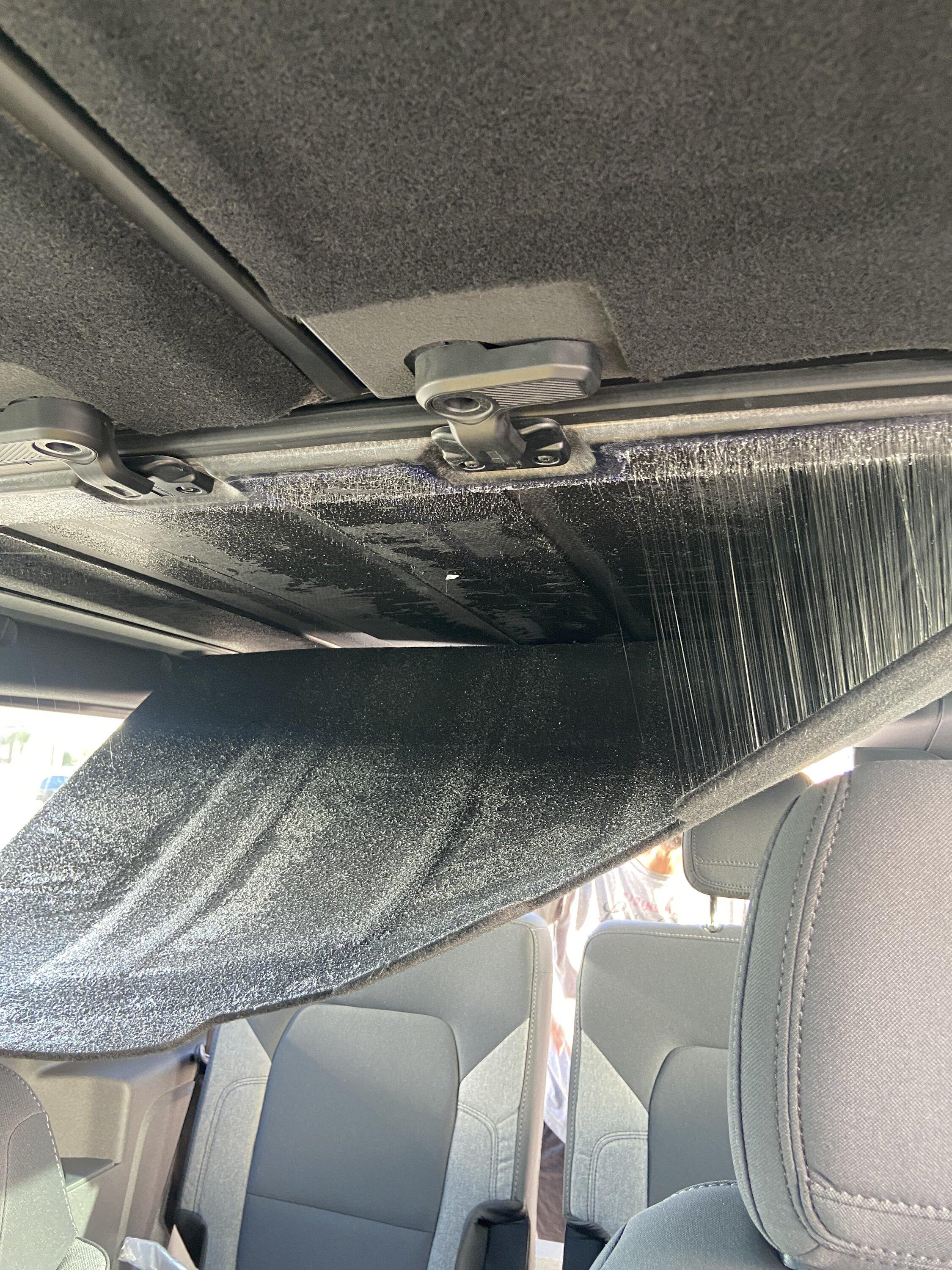 Ford Bronco Peeling headliner on Bronco with 5 miles B7878245-6AB3-4FAB-954F-F70F2E75EA9E