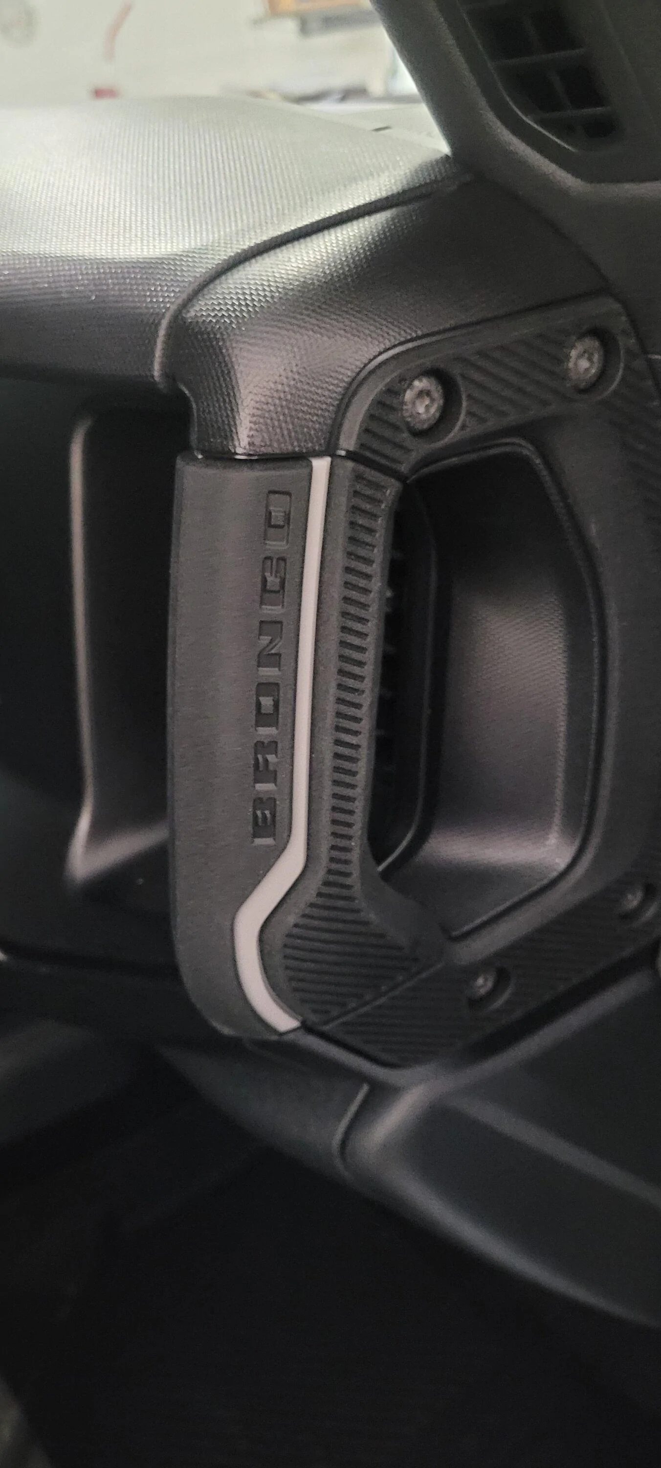 Ford Bronco WTT local gray grab handles for blue 20230409_170927