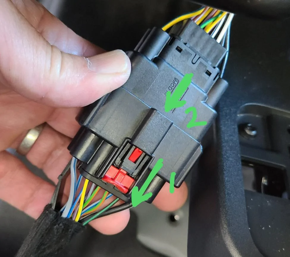 Ford Bronco Solved...Front Seat Removal - Wire Harness 4B690346-BBF5-4923-AF60-1B50E7A1D3DB