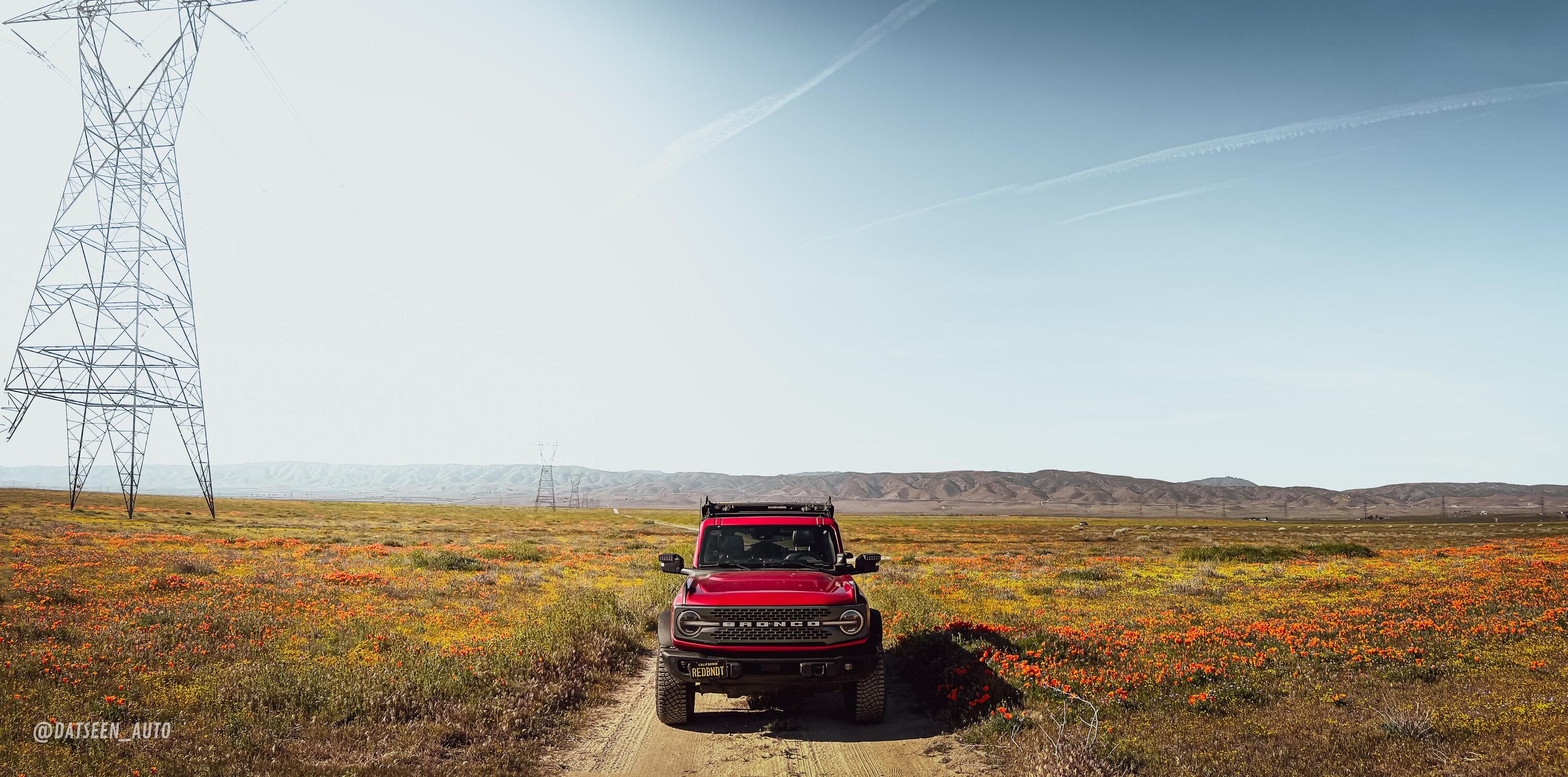 Ford Bronco HOT PEPPER RED Bronco Club IMG_7172-Pano-2