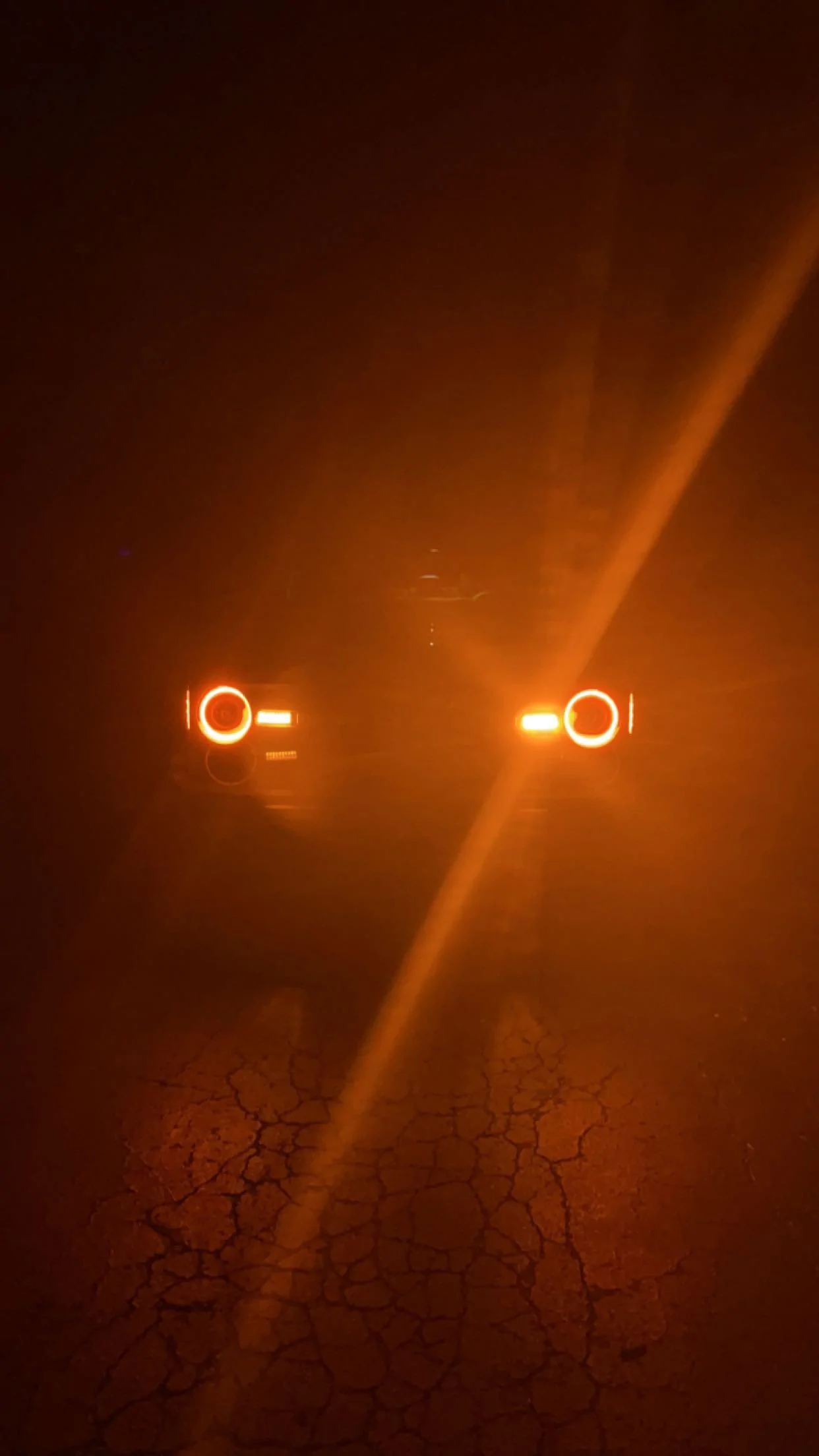 Ford Bronco Oracle LED headlights installed. Driver side brighter than other side 63B784CF-1736-4710-9A57-637D9805915E