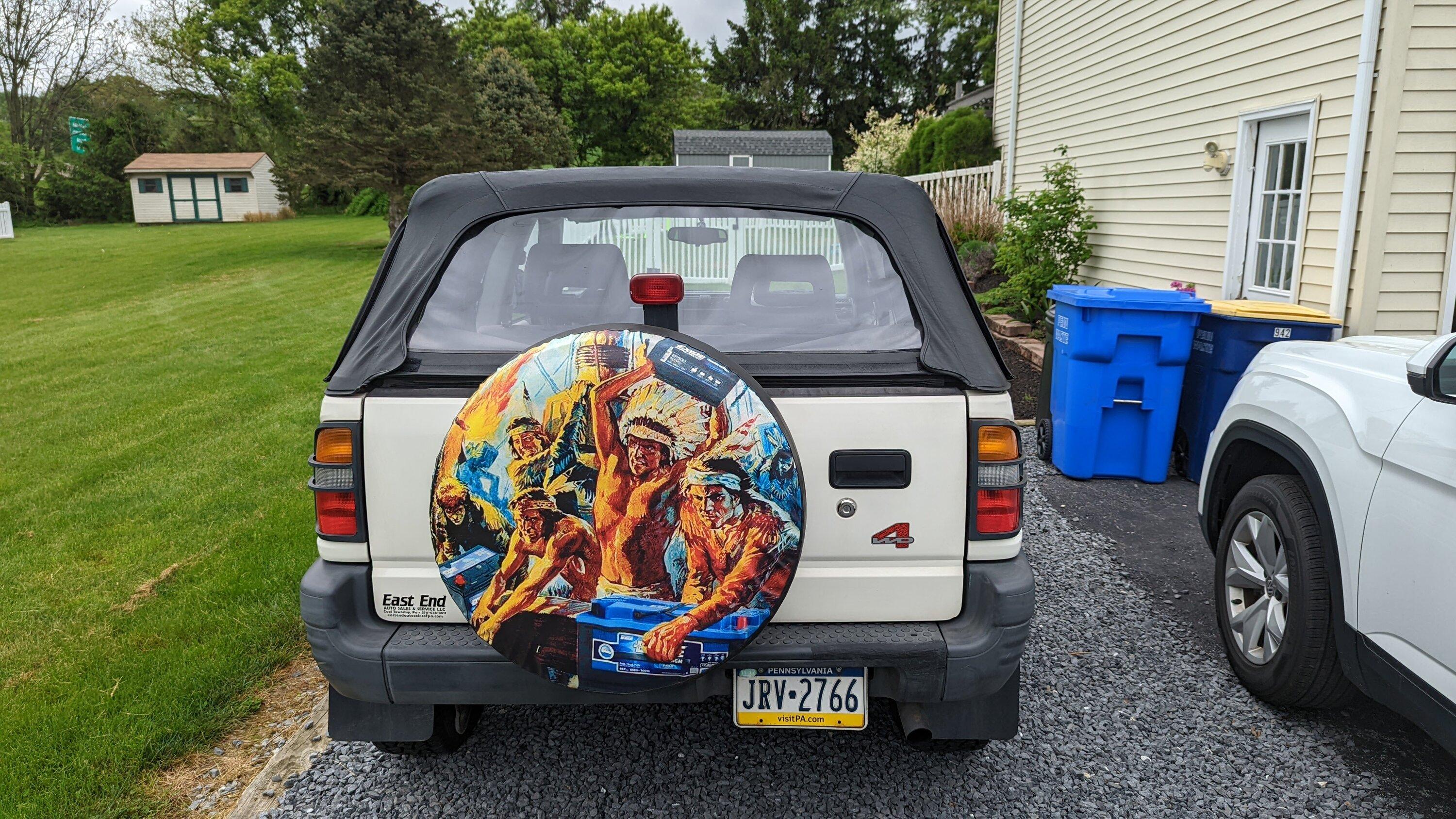 Ford Bronco Spare Tire Covers -- post yours PXL_20220515_142507881