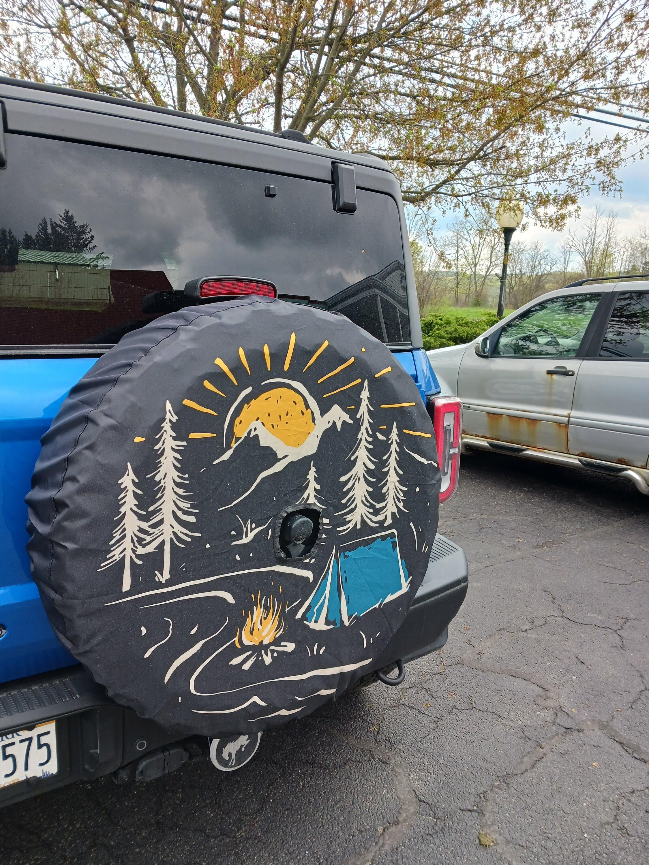 Ford Bronco Spare Tire Covers -- post yours 20230424_131255