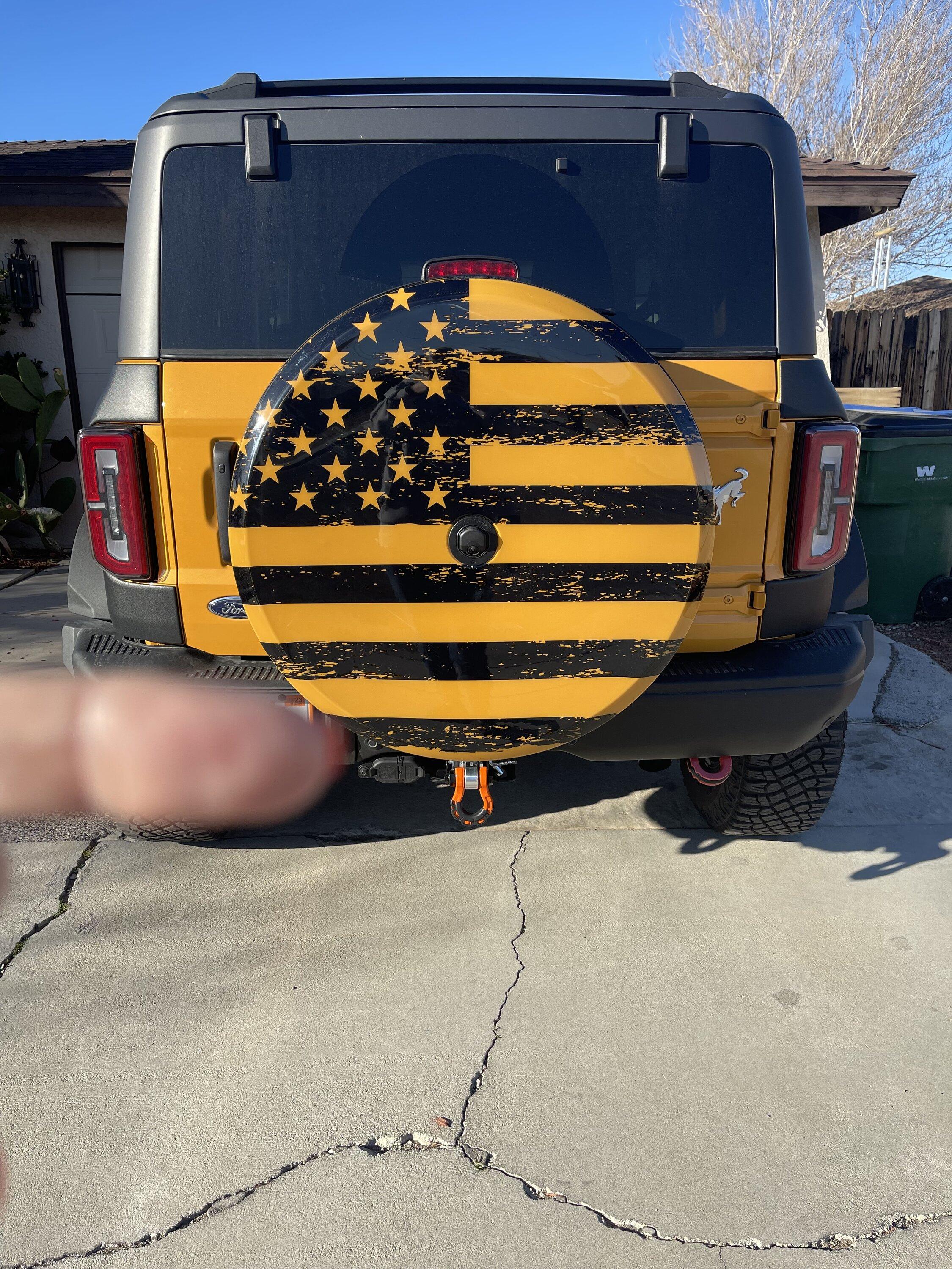 Ford Bronco Spare Tire Covers -- post yours Spare Cover