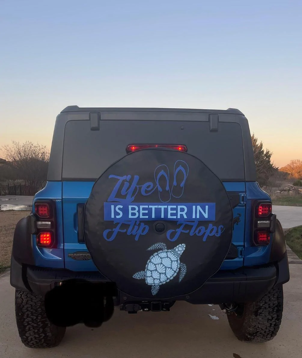 Ford Bronco Spare Tire Covers -- post yours Tire Cover