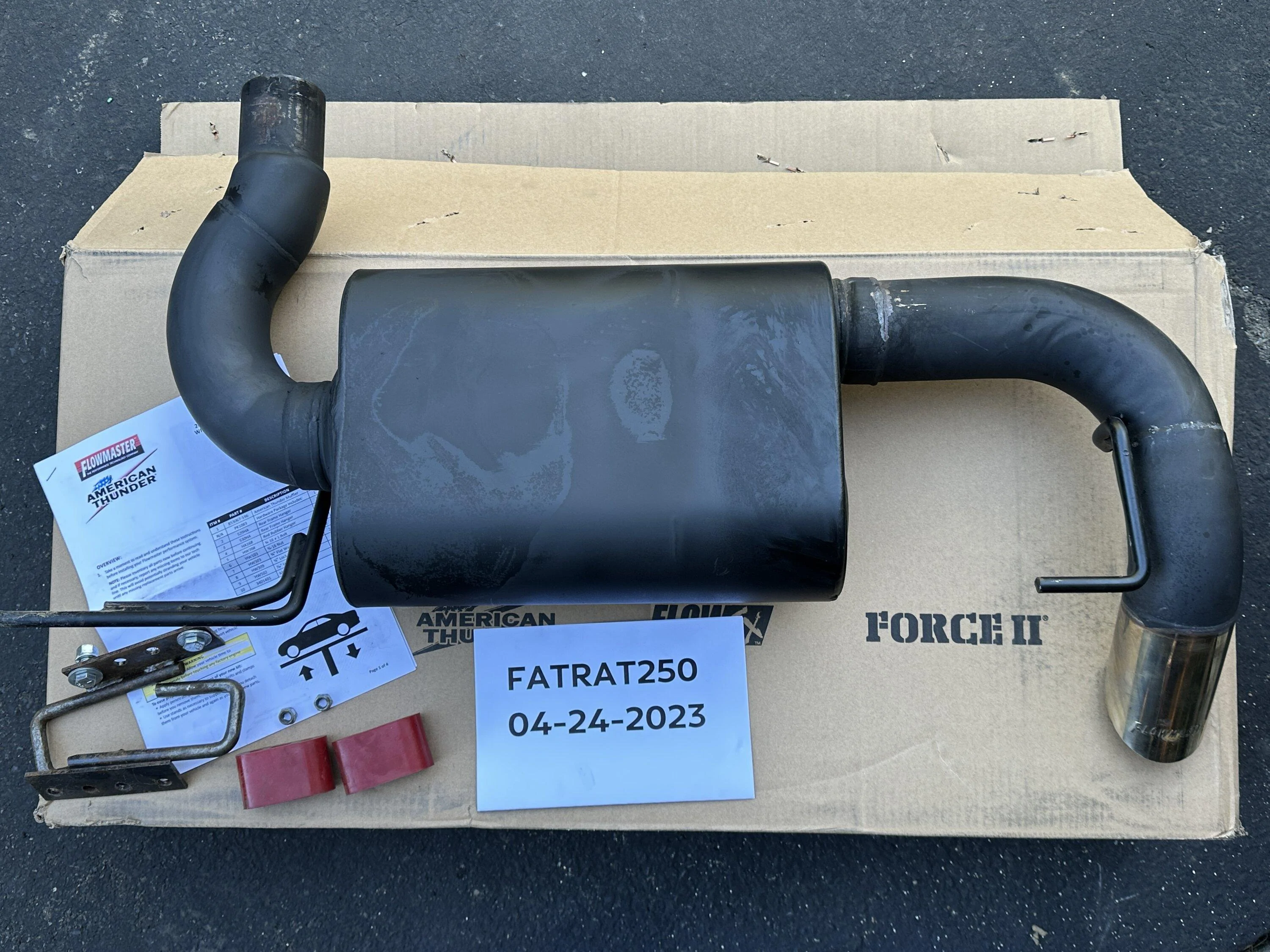 Ford Bronco Flowmaster Exhaust $275 1D1B2279-4D47-43D3-9590-D91F46307DBB