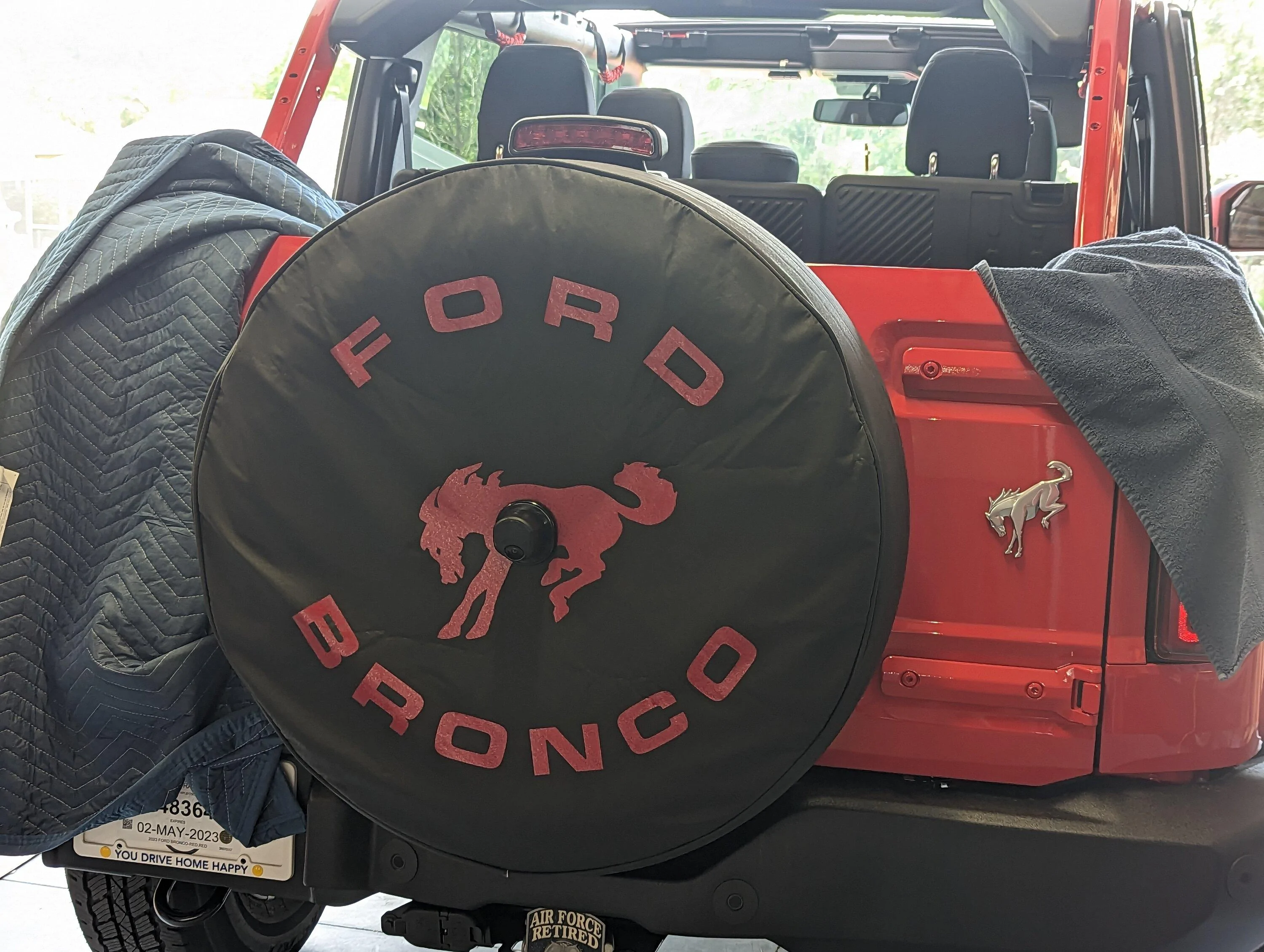 Ford Bronco Spare Tire Covers -- post yours PXL_20230327_185554498