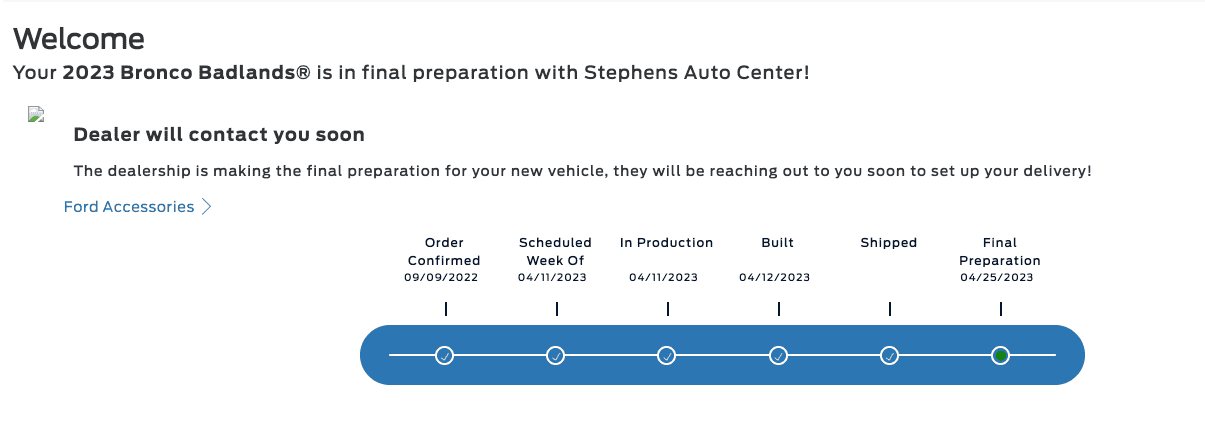 Ford Bronco The Plan & Offer - Stephens Auto Center's Mid Atlantic Bronco Connection 1682427320091