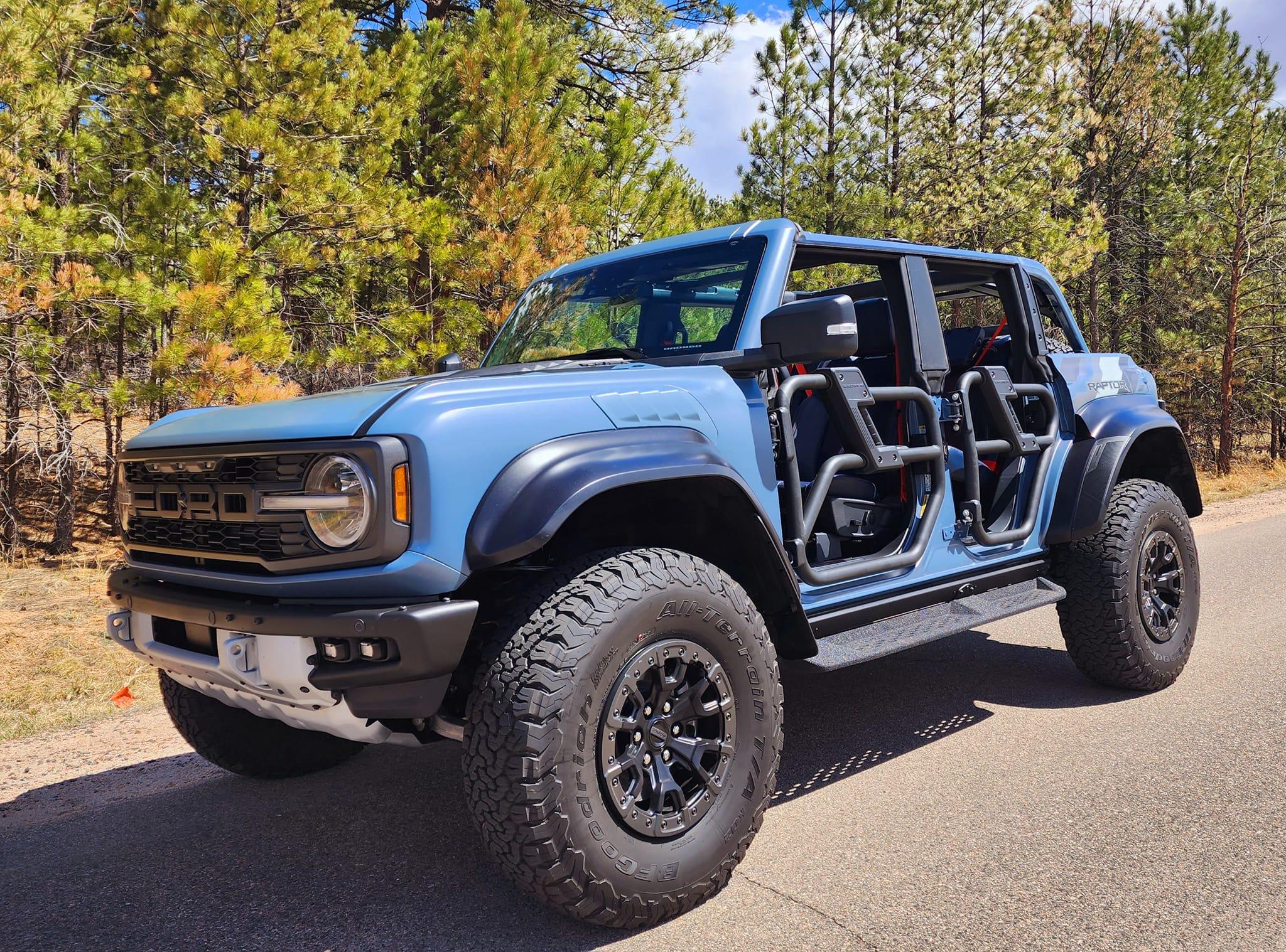 Ford Bronco Stealth PPF wrapped Azure Gray Metallic Bronco Raptor Stealth PPF wrapped Azure Gray Metallic Bronco Raptor 1