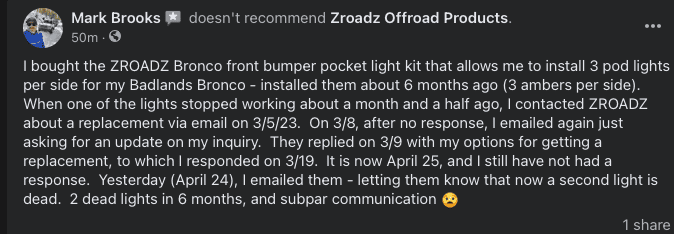 Ford Bronco LED Optics EXPLAINED! Reflector, Projector, and TIR | Diode Dynamics Screen Shot 2023-04-25 at 9.23.02 AM