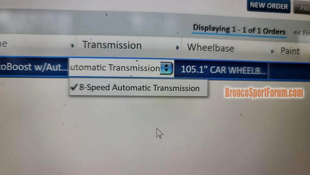 Ford Bronco The Bronco information drip feed 6-broncosport-transmissions