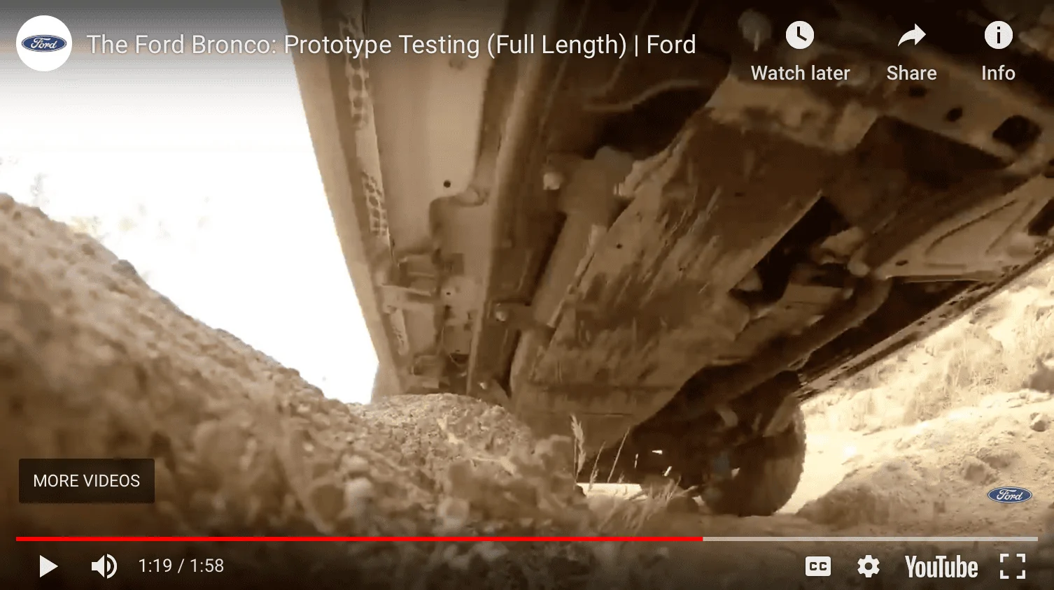 Ford Bronco Let's overanalyze the mule undercarriage Screen Shot 2020-03-30 at 4.53.52 PM