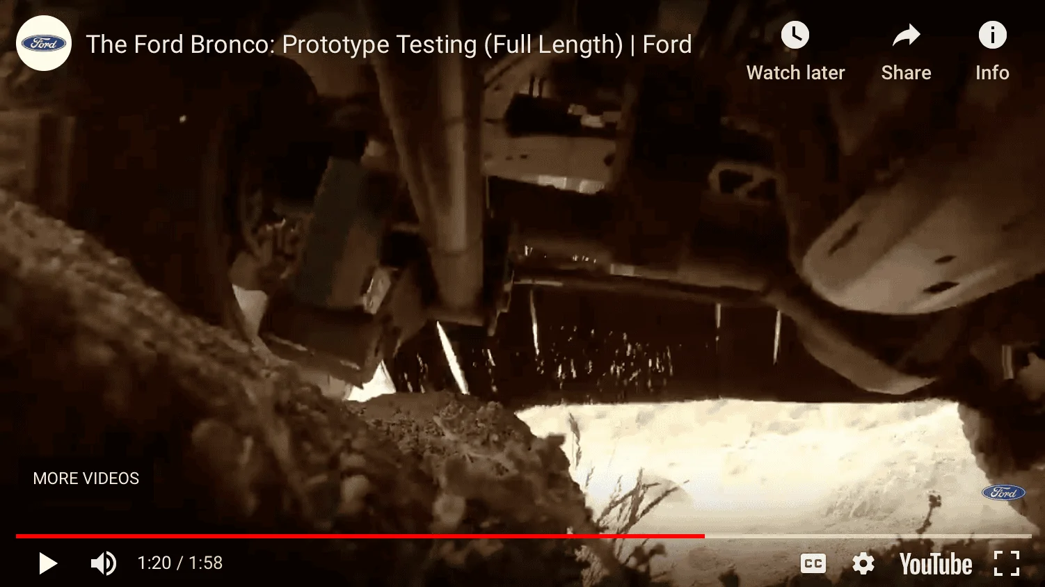 Ford Bronco Let's overanalyze the mule undercarriage Screen Shot 2020-03-30 at 4.56.32 PM