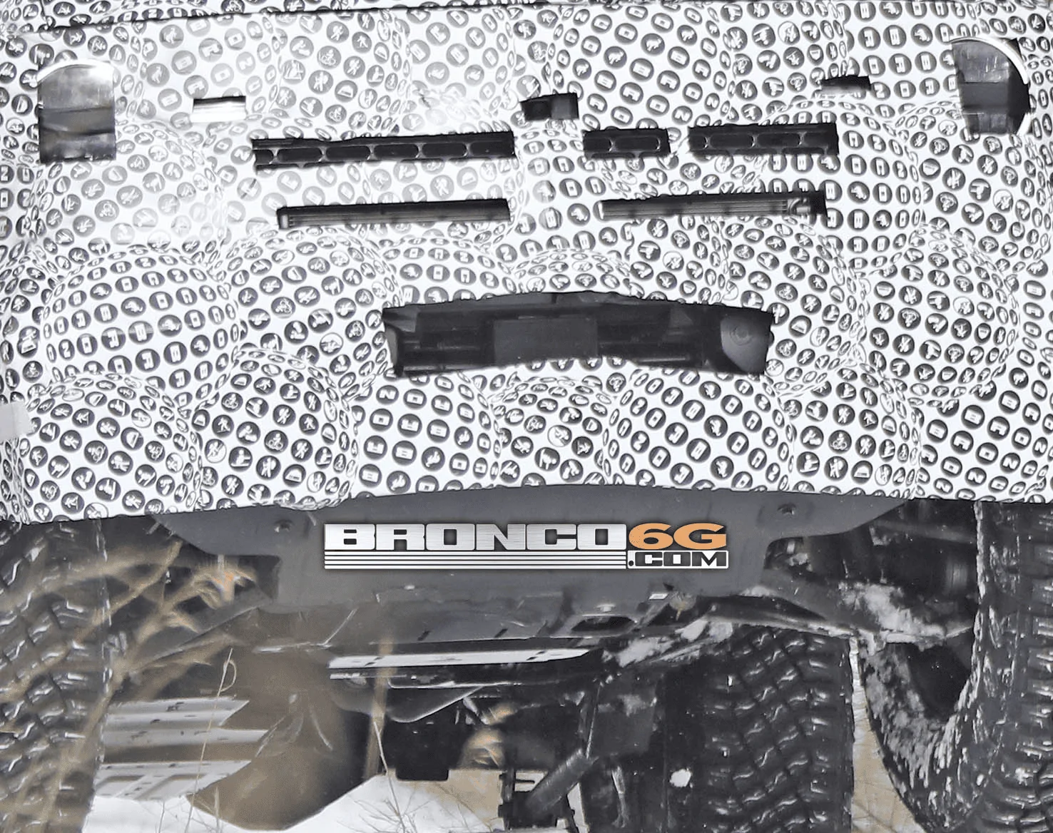 Ford Bronco Let's overanalyze the mule undercarriage 1585620341684
