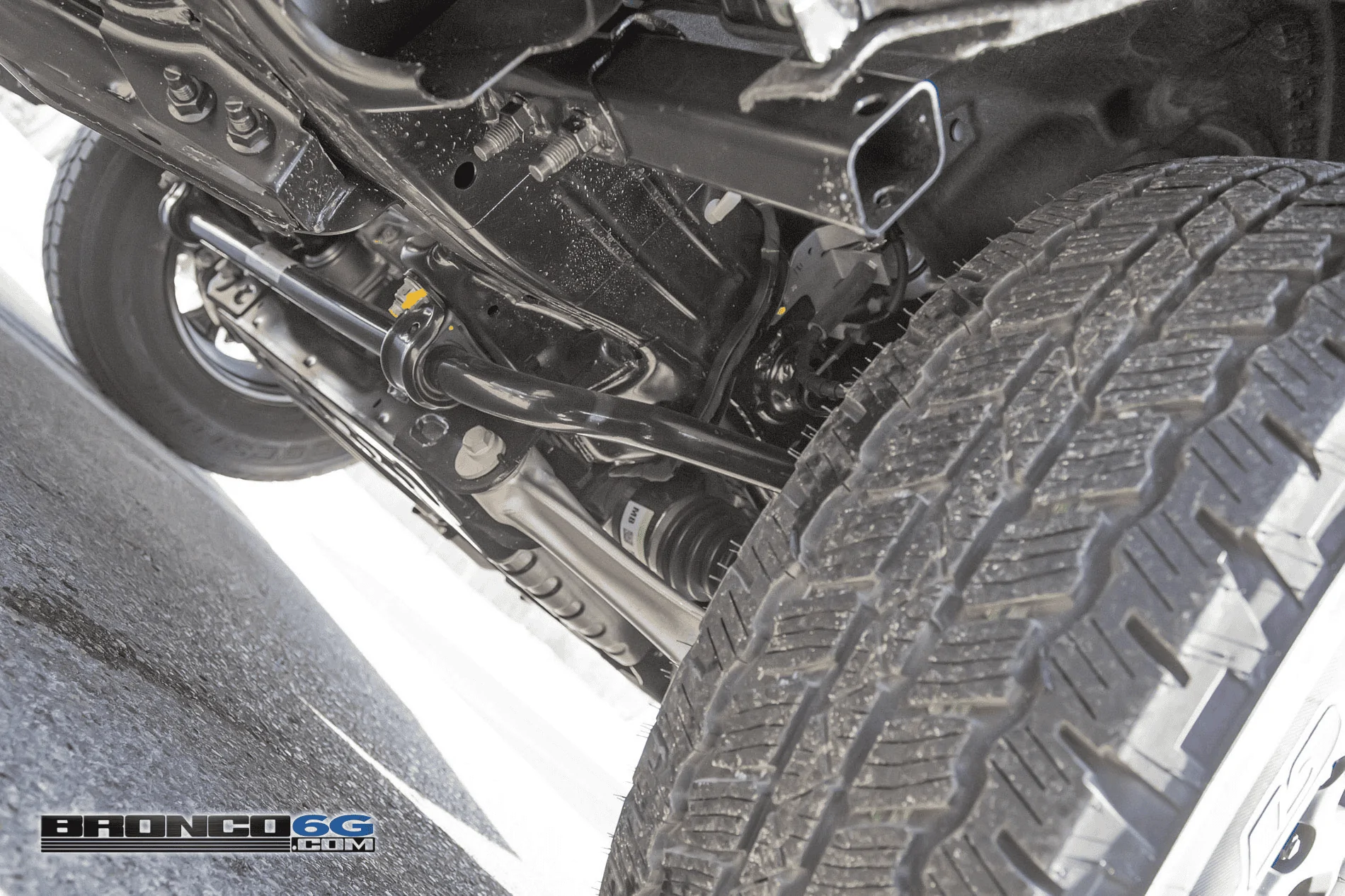 Ford Bronco Let's overanalyze the mule undercarriage 1585620246337