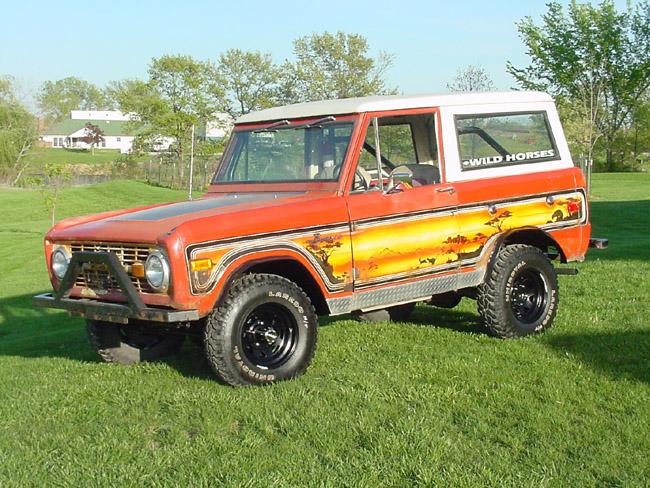 Ford Bronco Striping & Decal Packages you'd like offered safarisideview