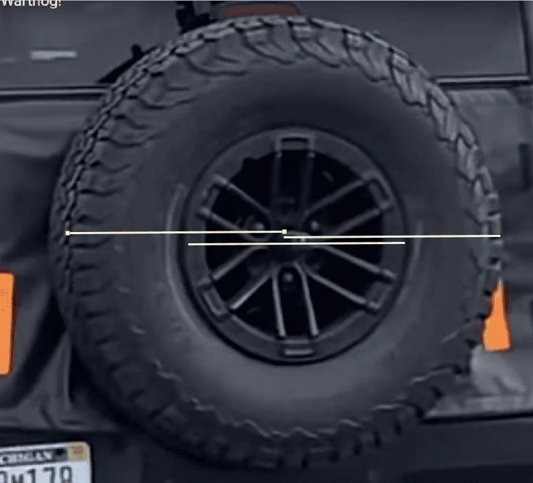 Ford Bronco (VIDEO) Multiple Bronco Warthogs on the road with closeups [TFL] 1603114313602