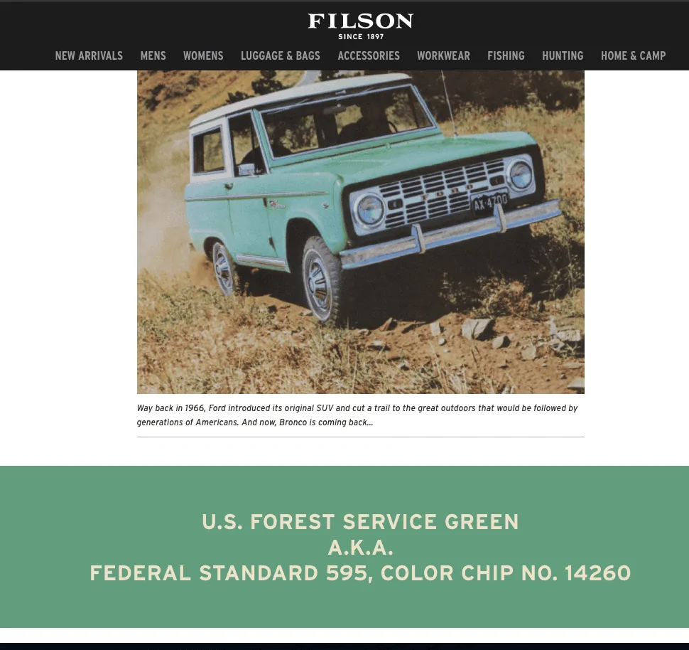 Ford Bronco Filson Bronco Concept Teased by Ford Screen Shot 2020-10-19 at 12.49.33 PM