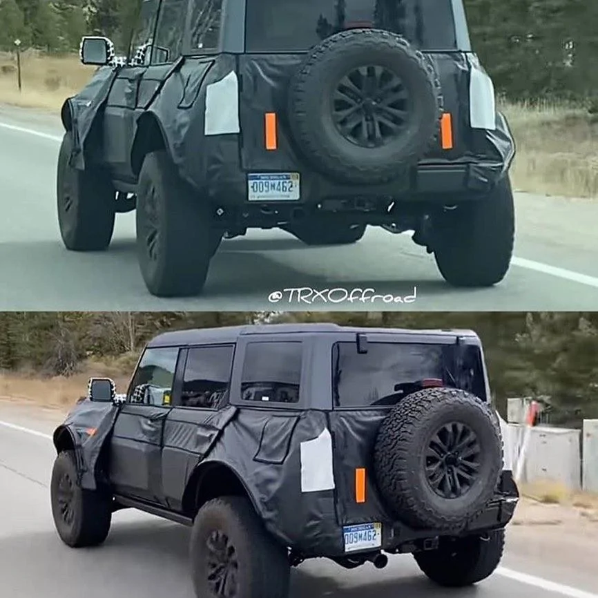 Ford Bronco More Warthog images Bronco Warthog Spied 1