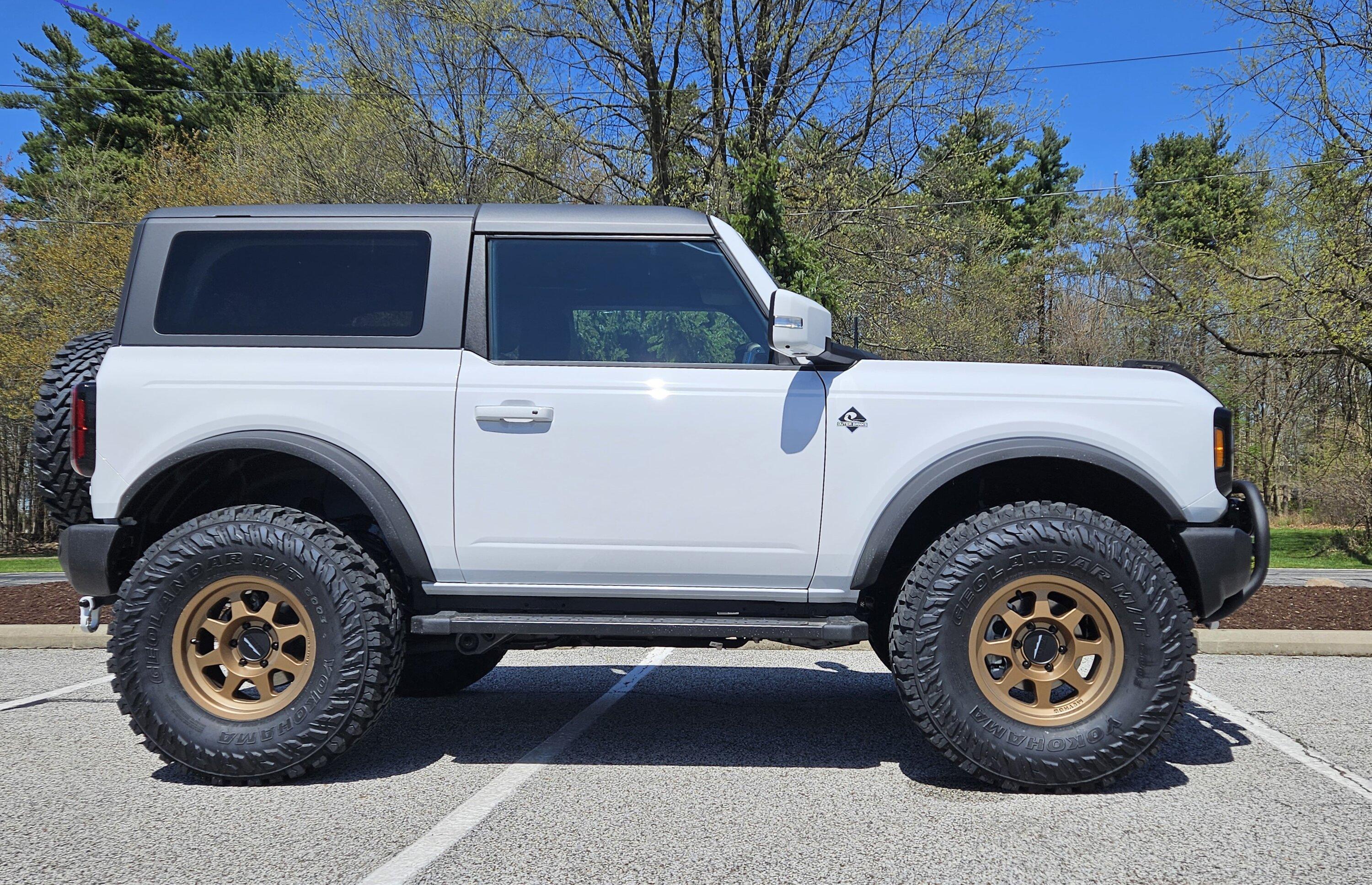 Ford Bronco Show us your installed wheel / tire upgrades here! (Pics) 20230419_130813