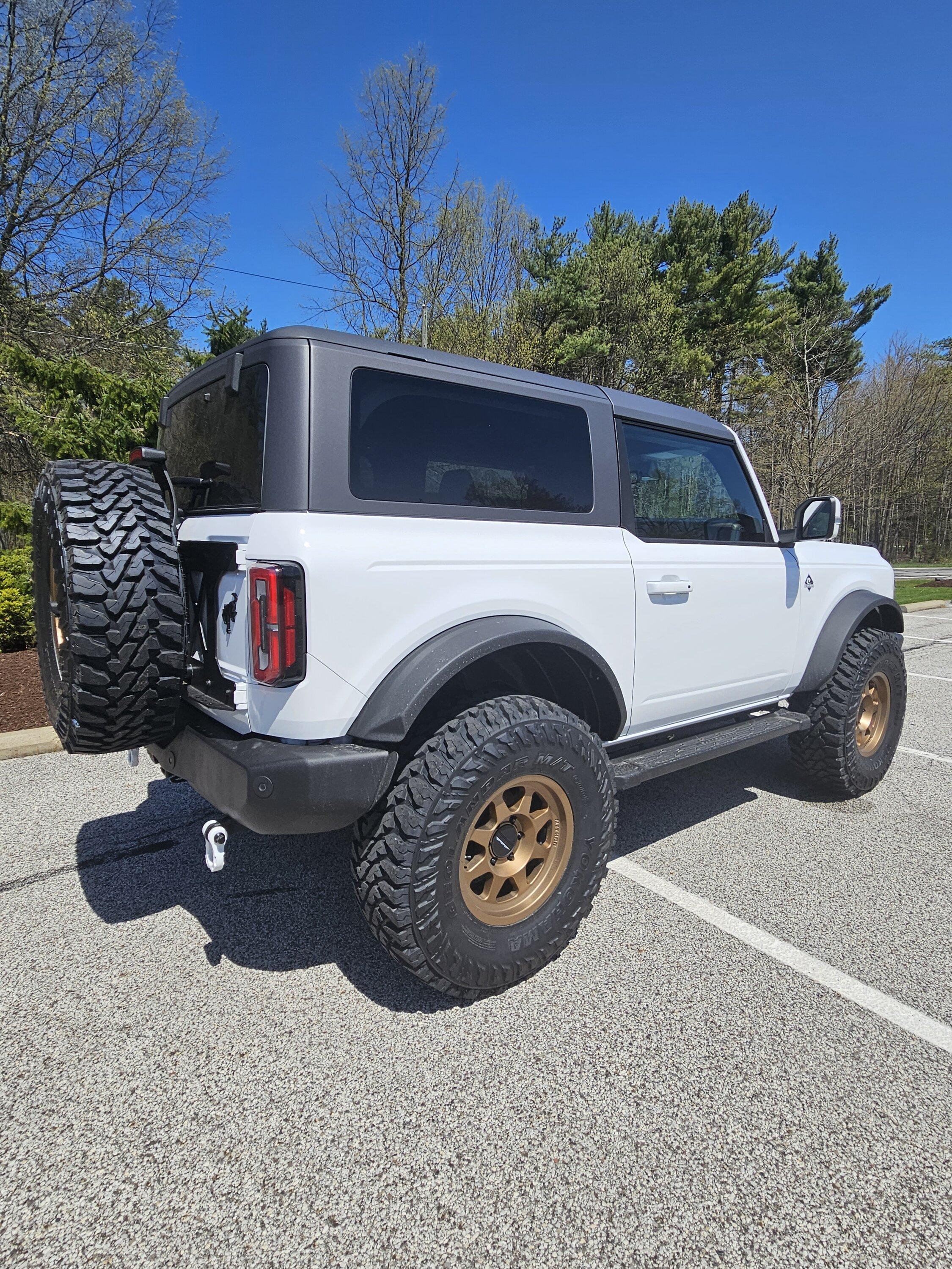 Ford Bronco Show us your installed wheel / tire upgrades here! (Pics) 20230419_130914