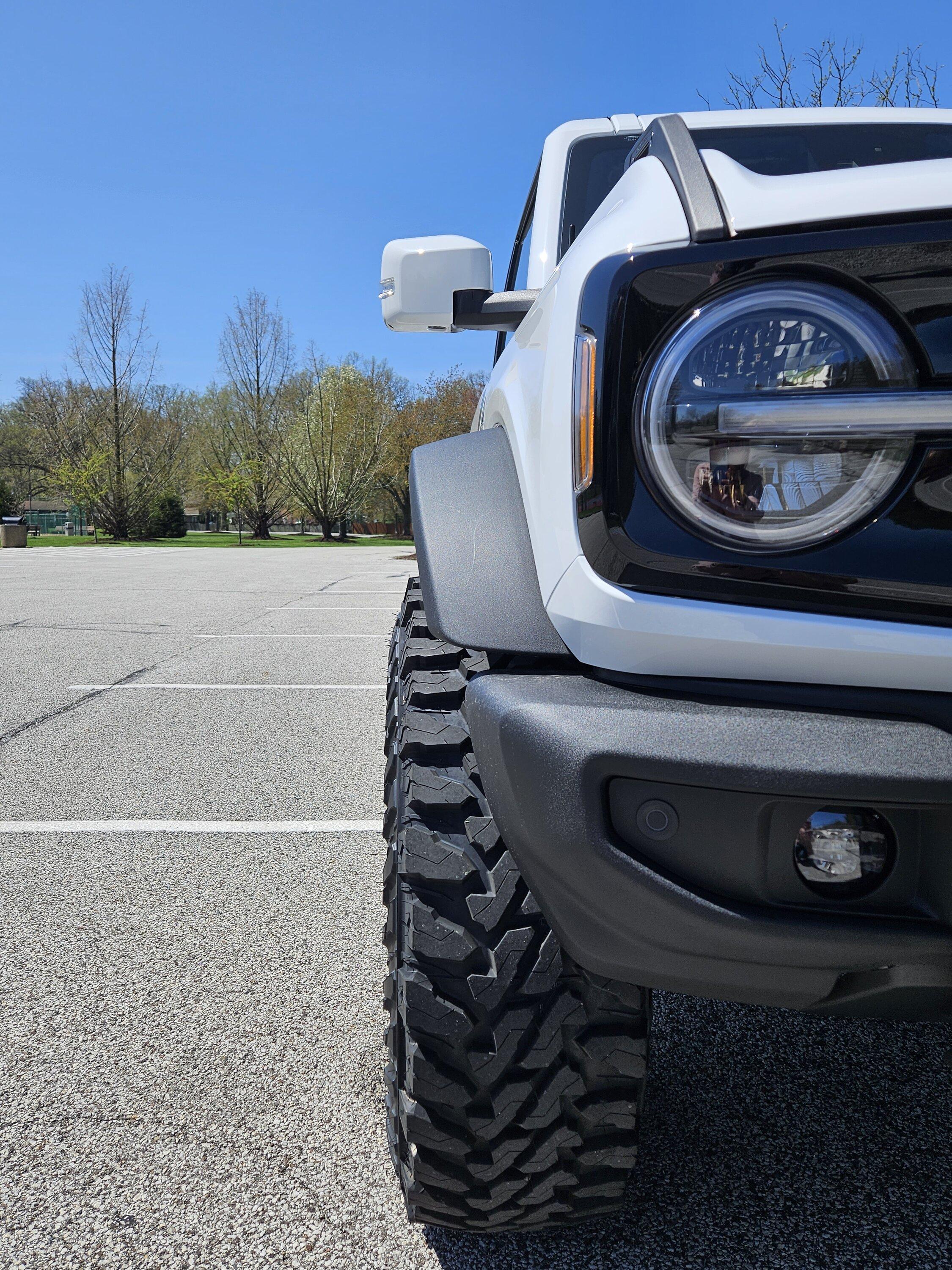 Ford Bronco Show us your installed wheel / tire upgrades here! (Pics) 20230419_130825