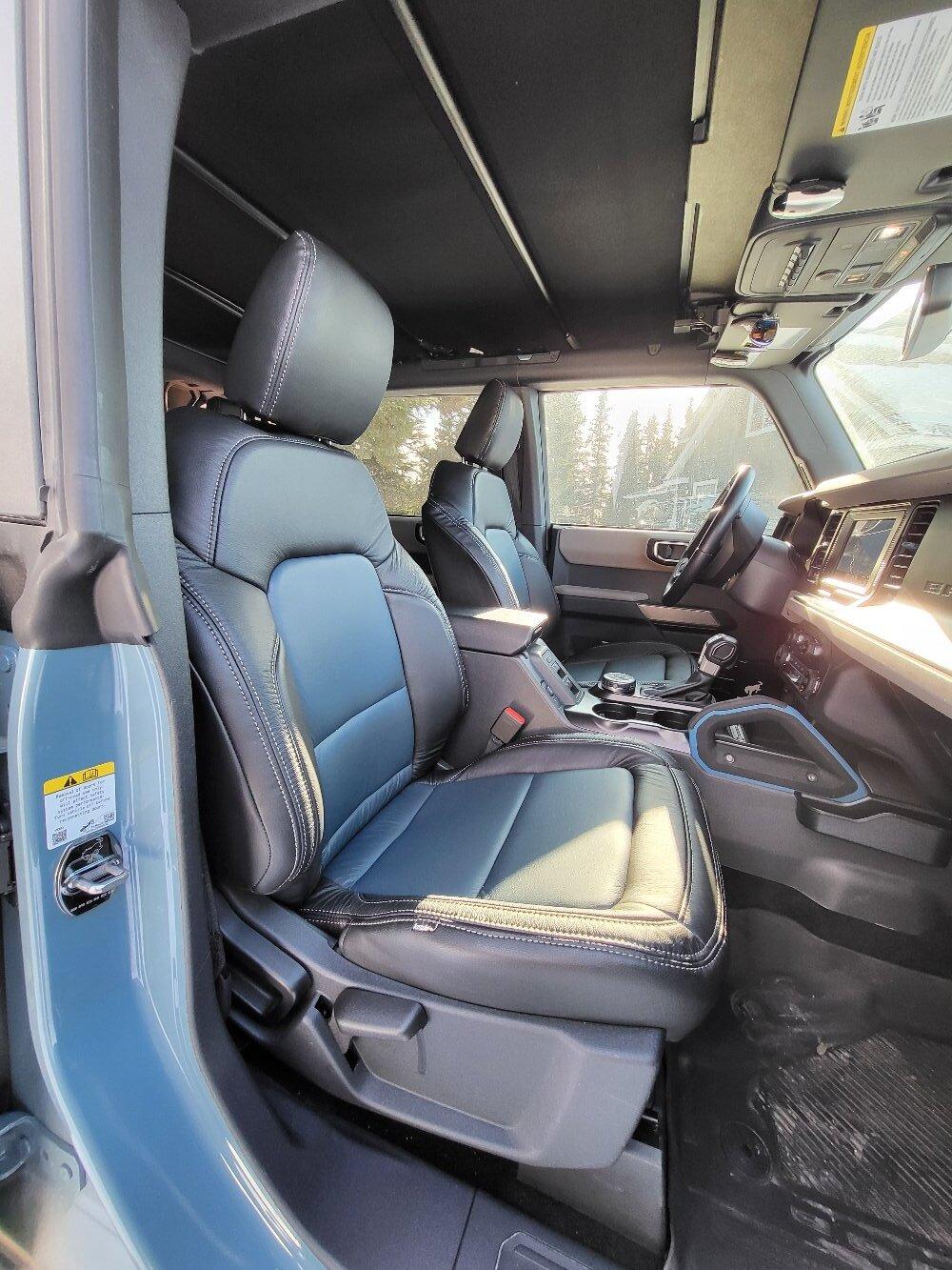 Ford Bronco Changing interior accent color? 20230406_180918