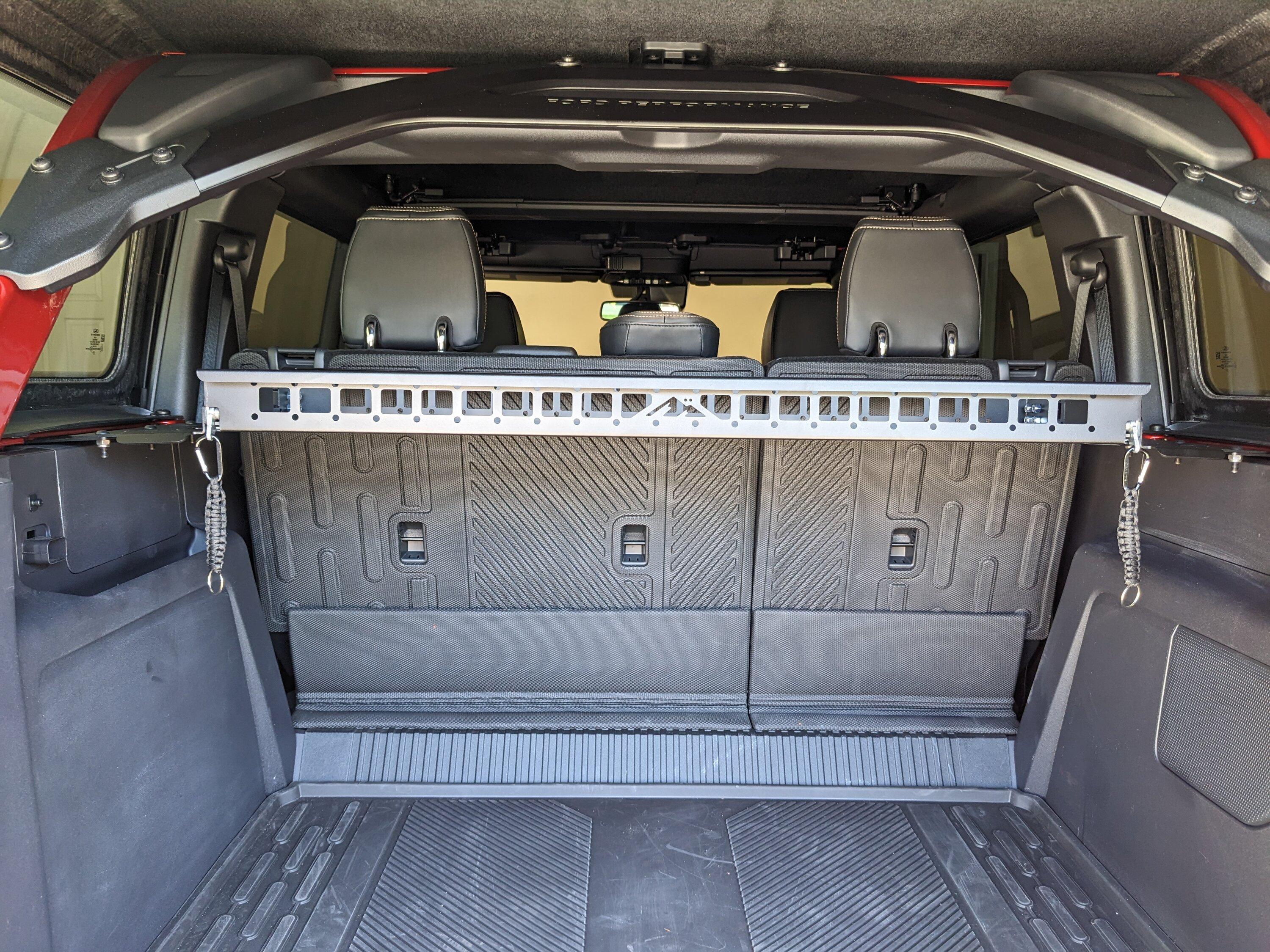 Ford Bronco Mountains2Metal Rear Cargo Additions PXL_20230425_213555752