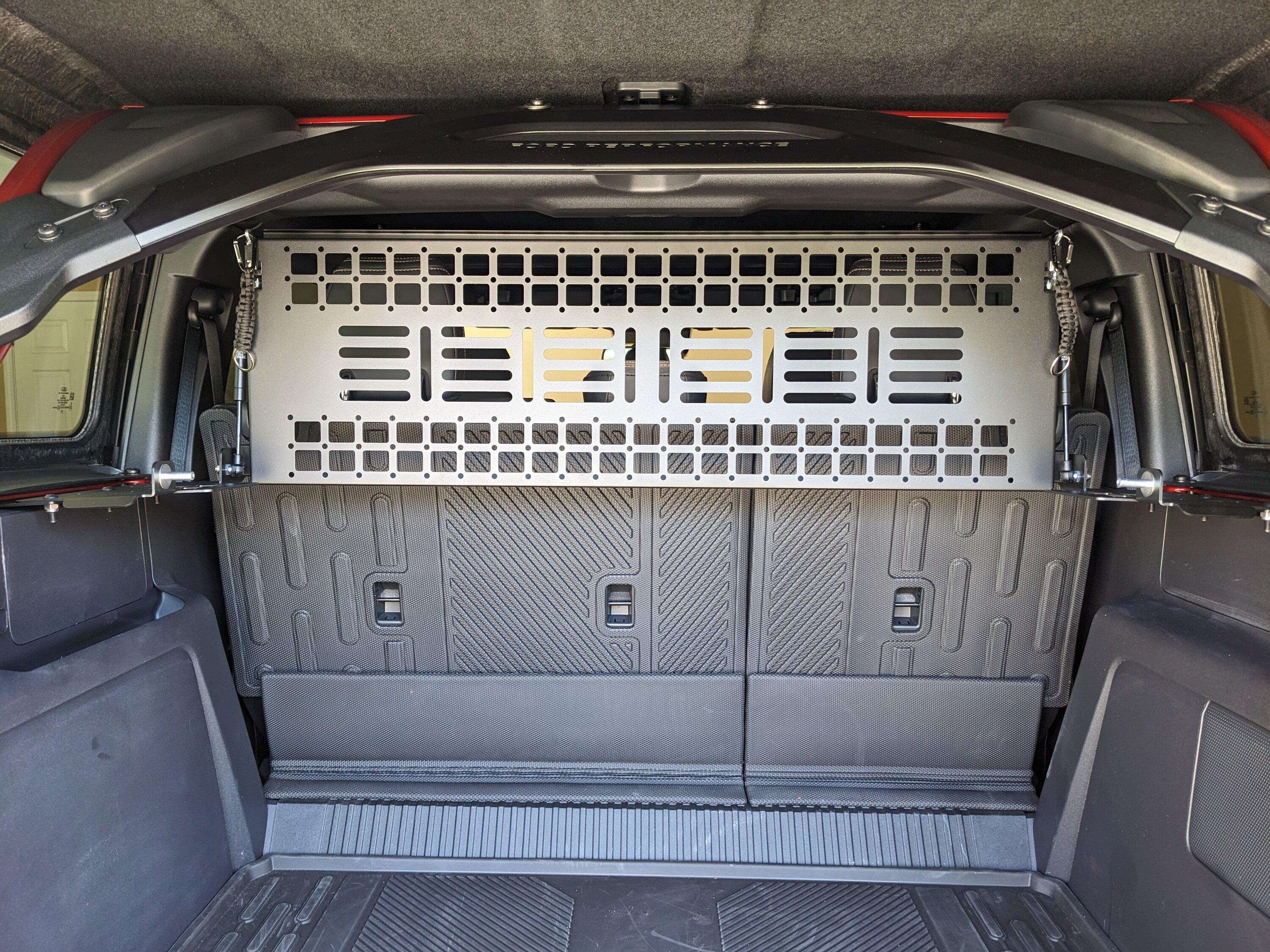Ford Bronco Mountains2Metal Rear Cargo Additions PXL_20230425_213606366