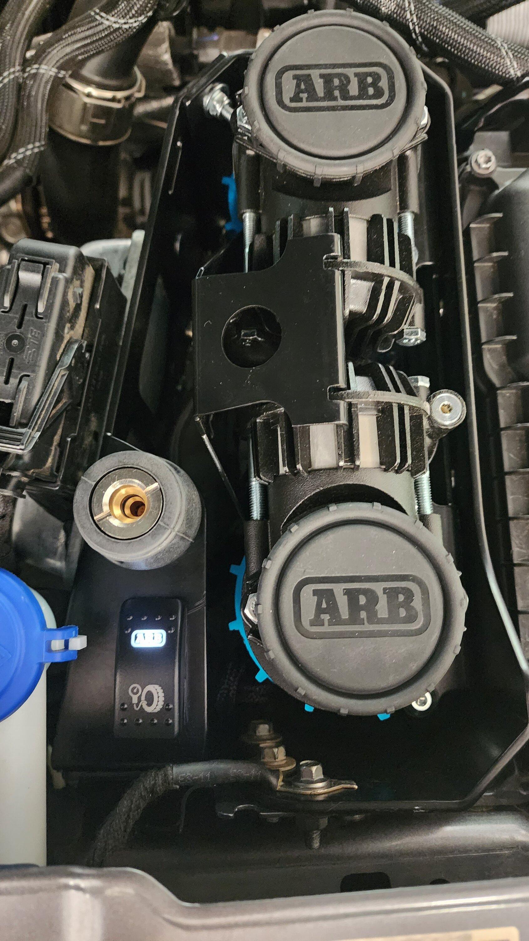 Ford Bronco Underhood Grimm ARB Compressor Mount 20230423_155322