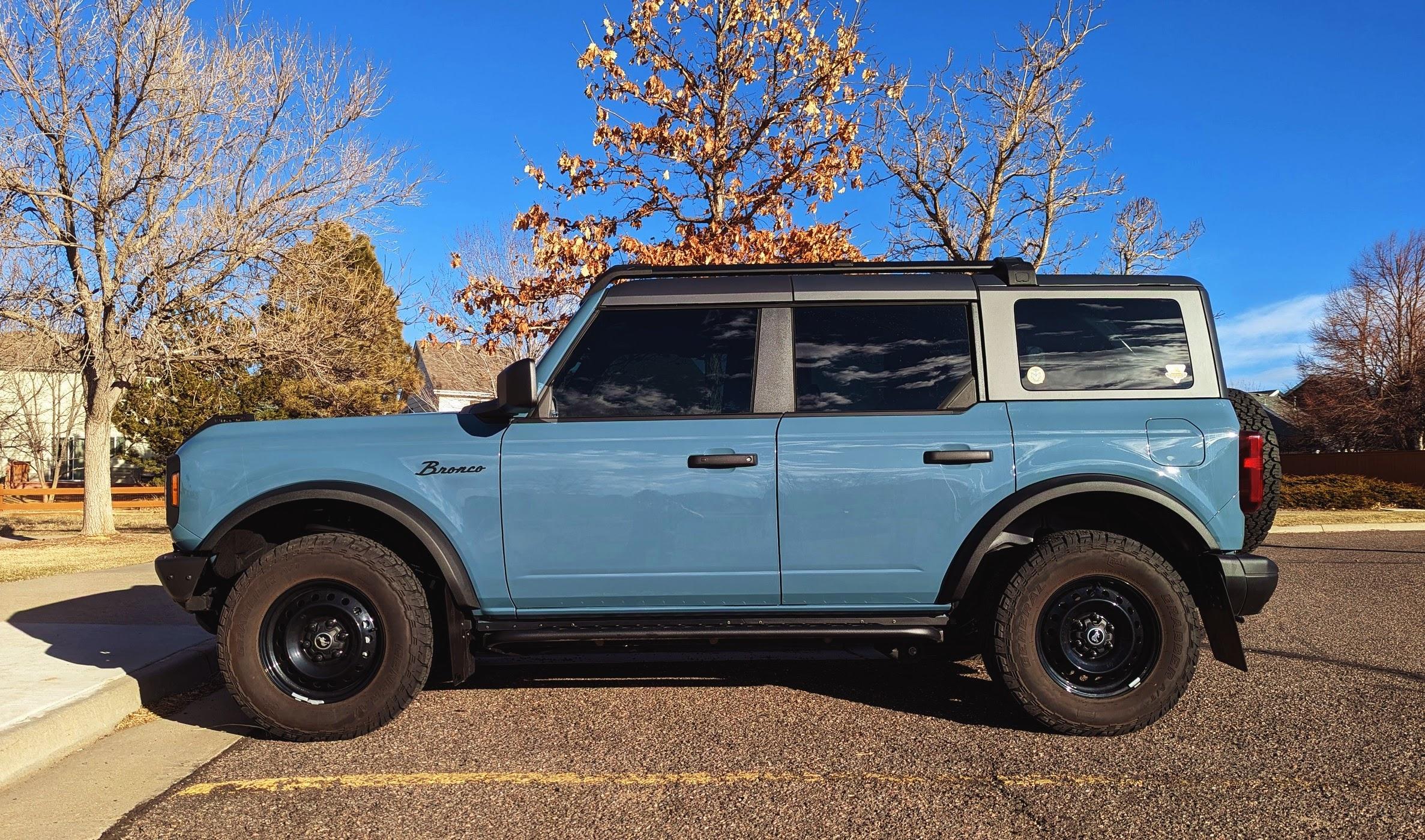 Ford Bronco Black Diamond Hitachi to Non-Sasquatch Badlands Bilstein Swap Impressions Comparo 1 (1)