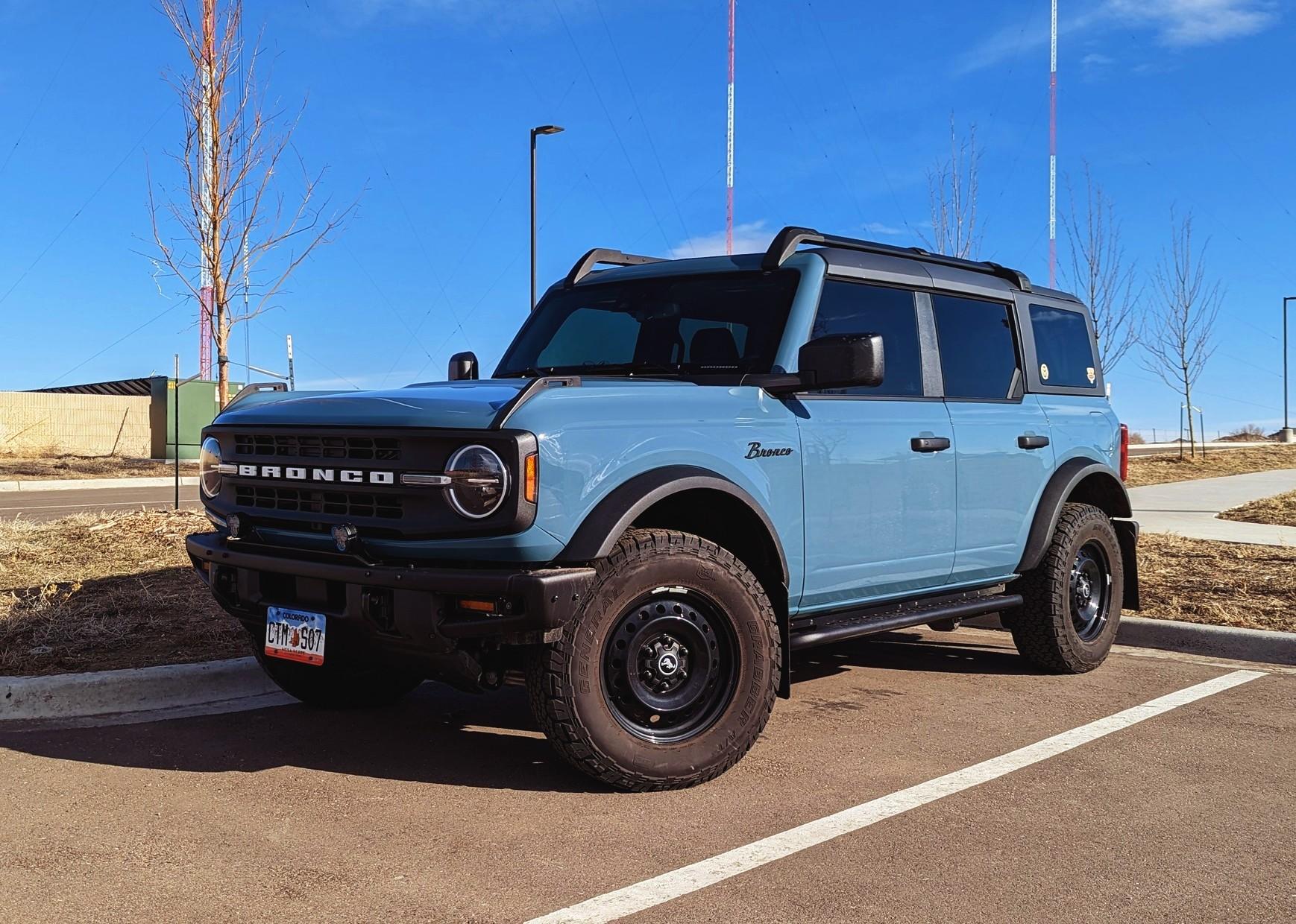 Ford Bronco Black Diamond Hitachi to Non-Sasquatch Badlands Bilstein Swap Impressions Comparo 1 (2)