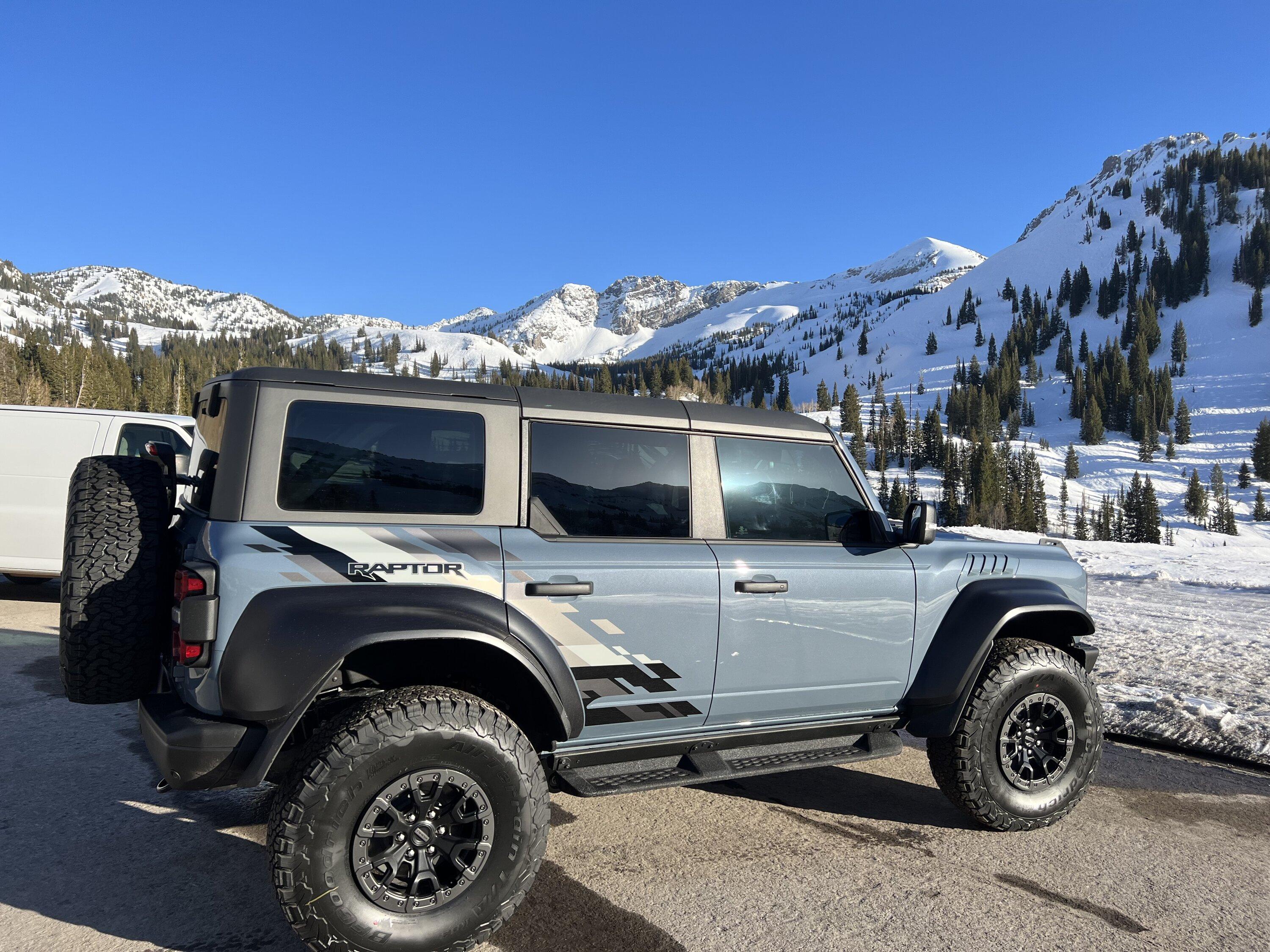 Stealth PPF wrapped Azure Gray Metallic Bronco Raptor | Page 2 ...