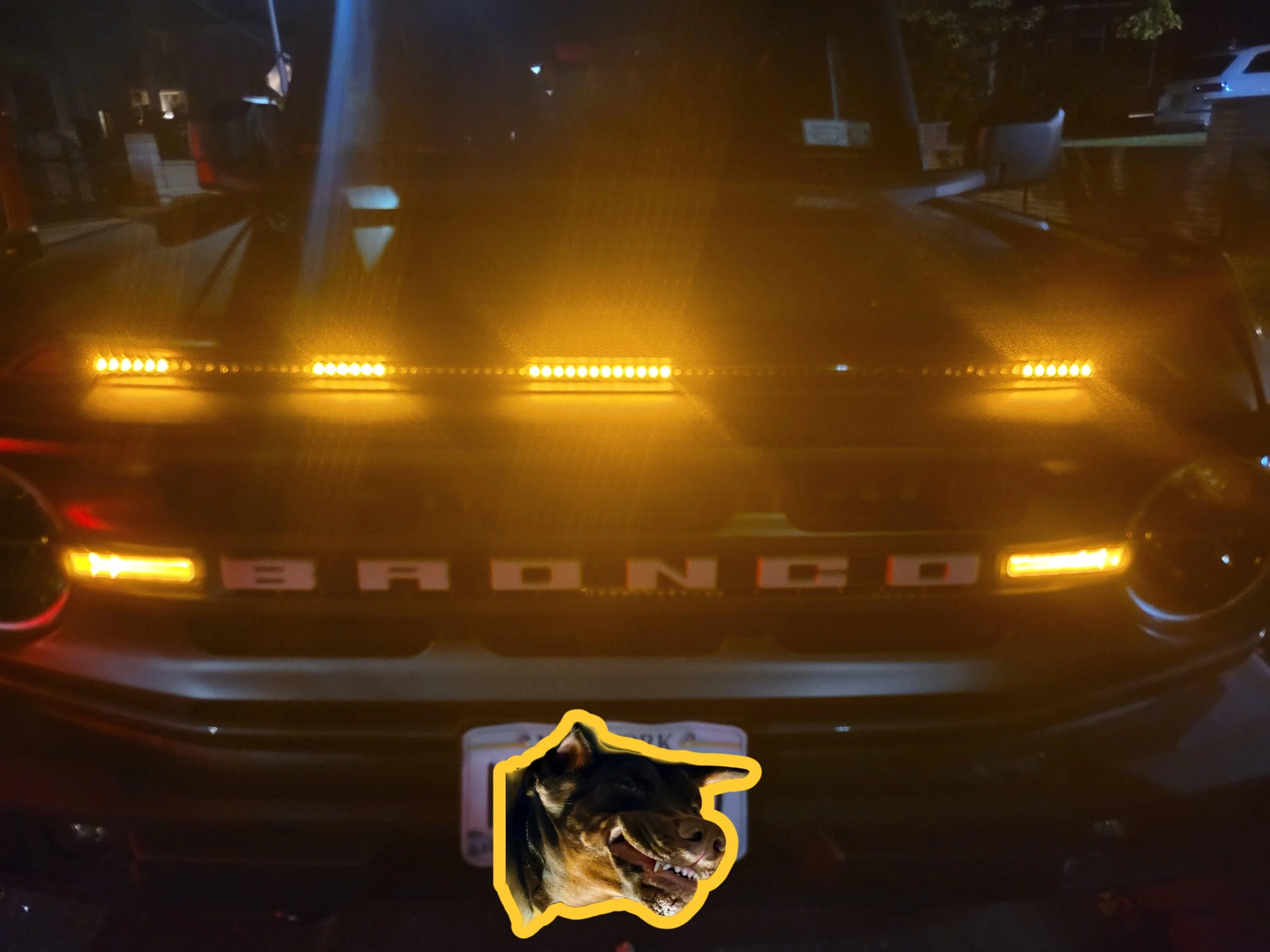 Ford Bronco AVS Lightshield Pro installed 20221029_193842