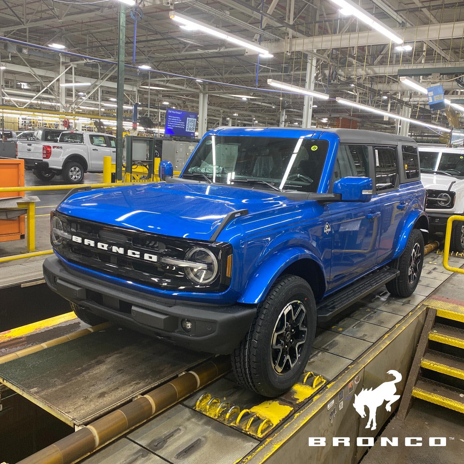 Ford Bronco Bronco Build Week 4/10/2023 ima