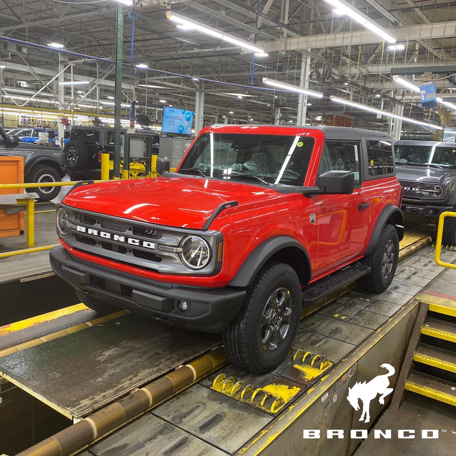 Ford Bronco Bronco Build Week 4/10/2023 Bronco #3 Baby picture