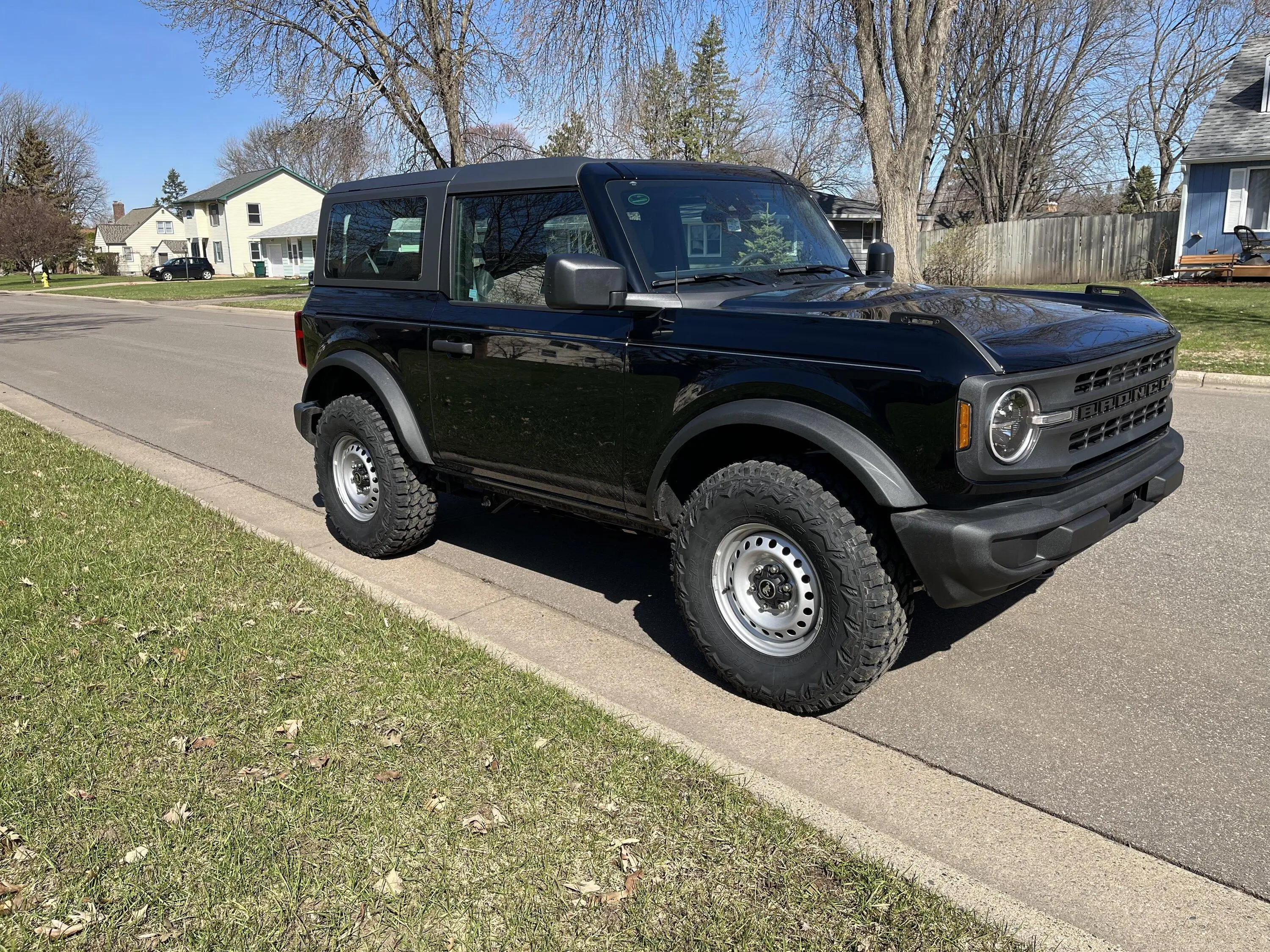 Ford Bronco 33” Mud Terrain Tires on Base Stock Wheels ! [Thunderer Trac Grip M/T R408 Mud Terrain LT285/75R16] D7A2DD04-7A9C-461F-8E48-9FDA3BAD79BC