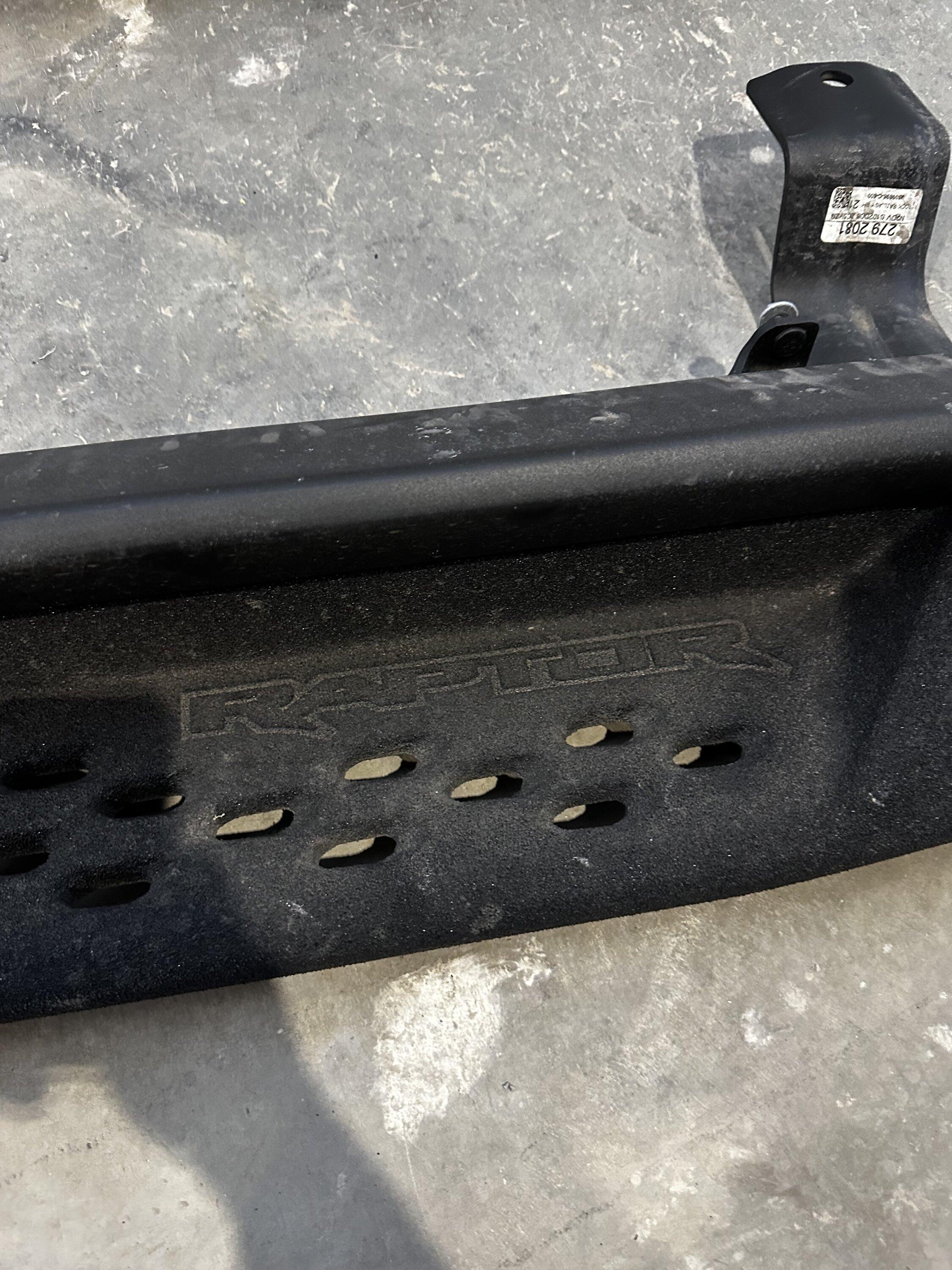 Ford Bronco Bronco raptor steps/sliders IMG_1075