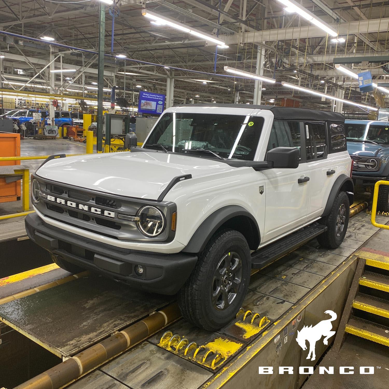 Ford Bronco Bronco Build Week 4/10/2023 0  Marks Bronco