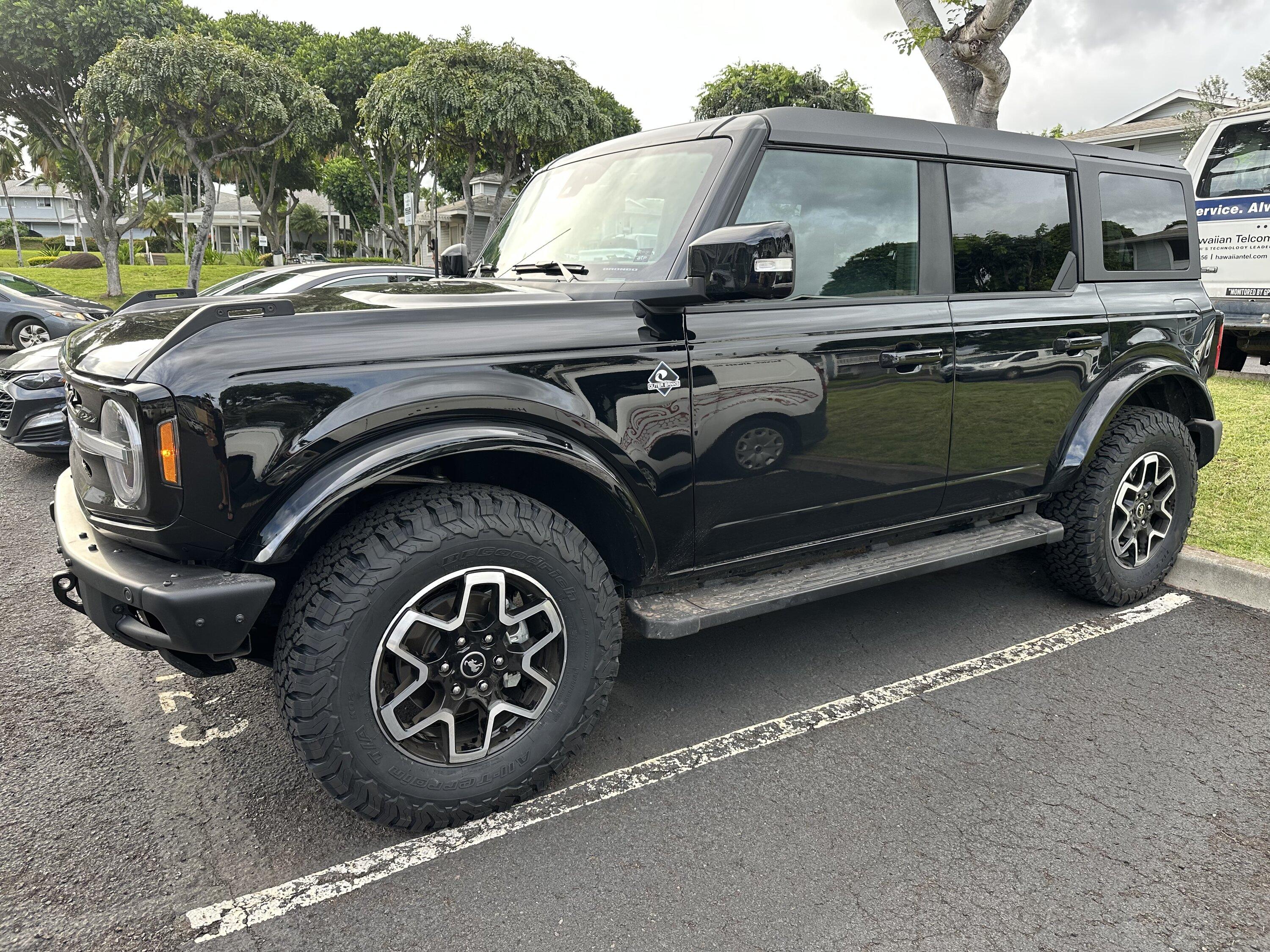 Ford Bronco Show us your installed wheel / tire upgrades here! (Pics) F9BA5864-A840-46C0-A078-65DE0542F73A