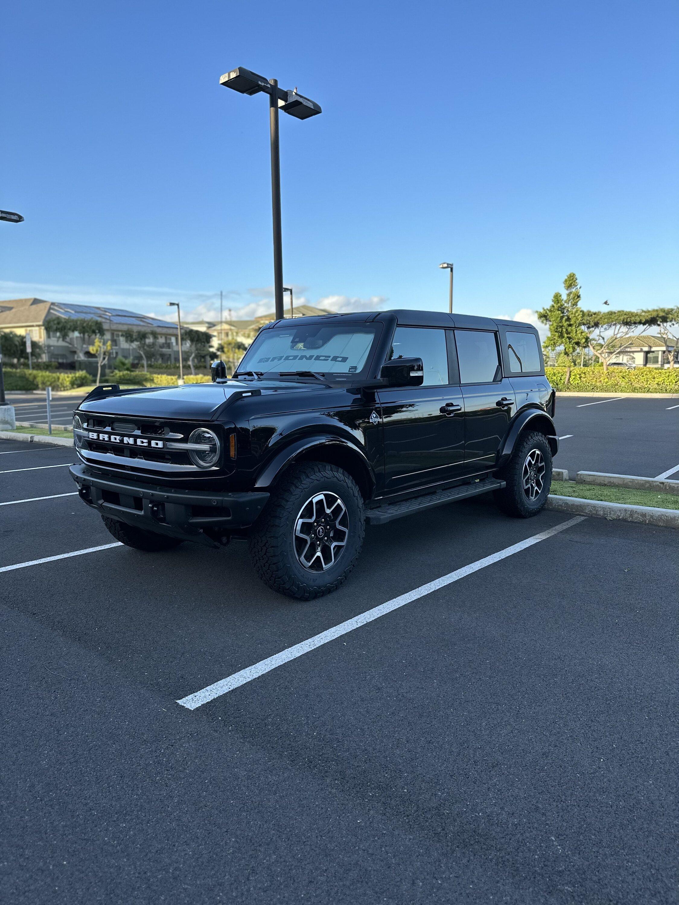 Ford Bronco Show us your installed wheel / tire upgrades here! (Pics) 4A9D957A-390B-401C-AEAB-567532856A2C