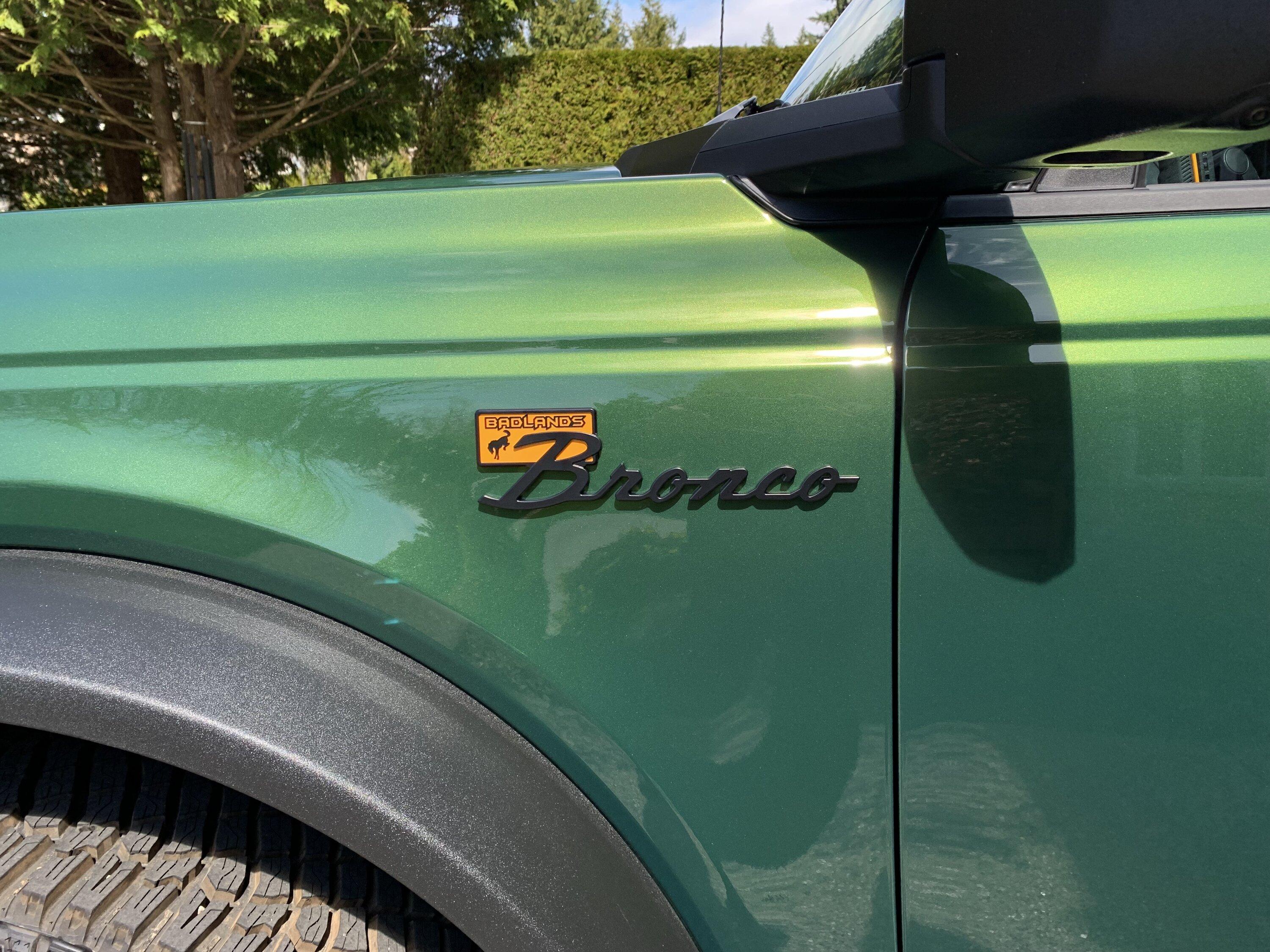 Ford Bronco 2023 Badlands Story IMG_7381