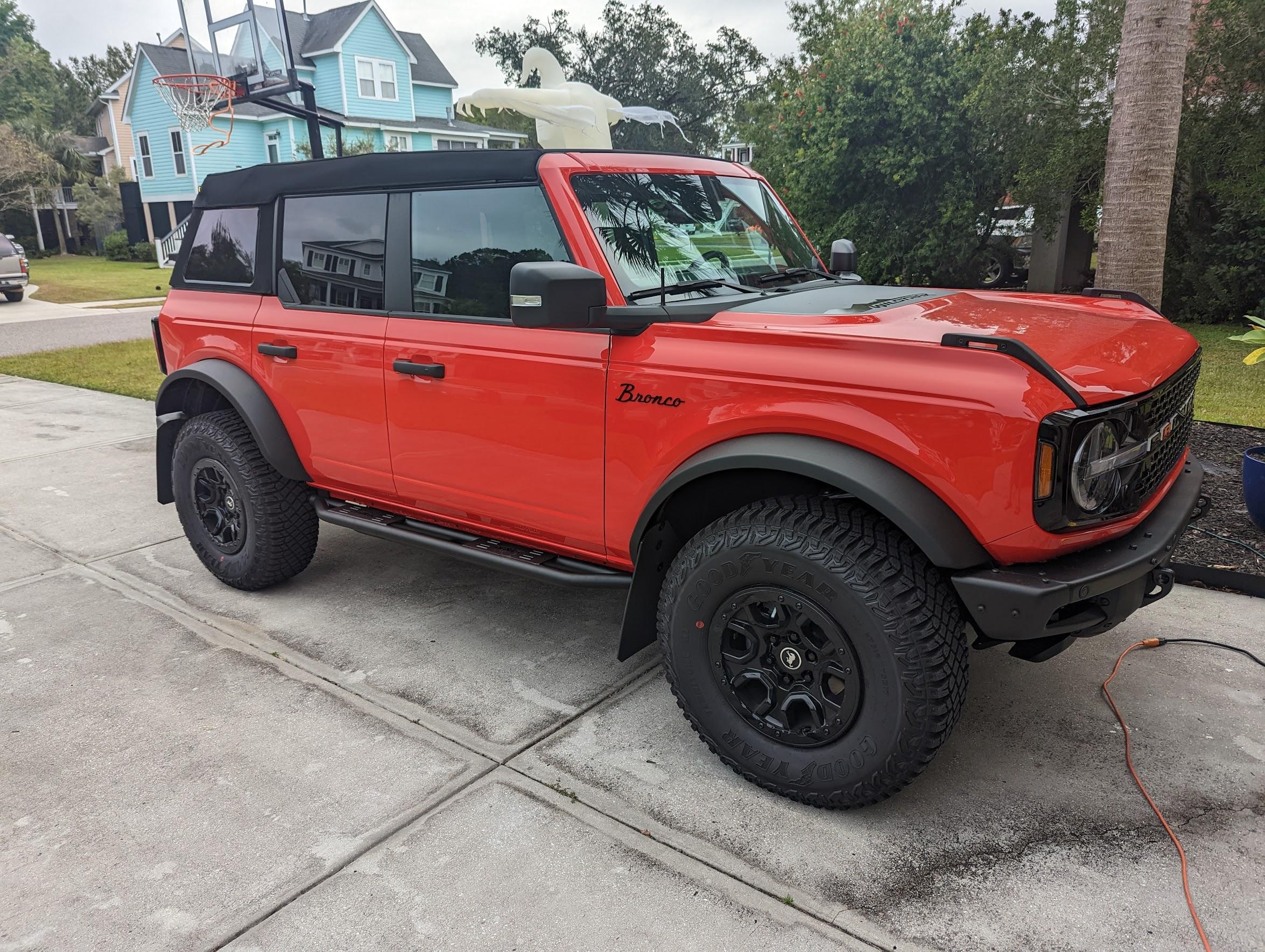 Ford Bronco I need mud flaps, whats everyone using? PXL_20221028_204219402