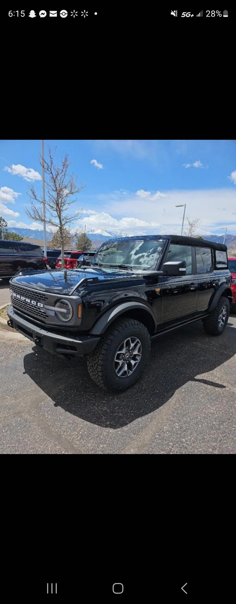 Ford Bronco 3/20/2023 Build Week with spreadsheet Screenshot_20230427_181514_Messages