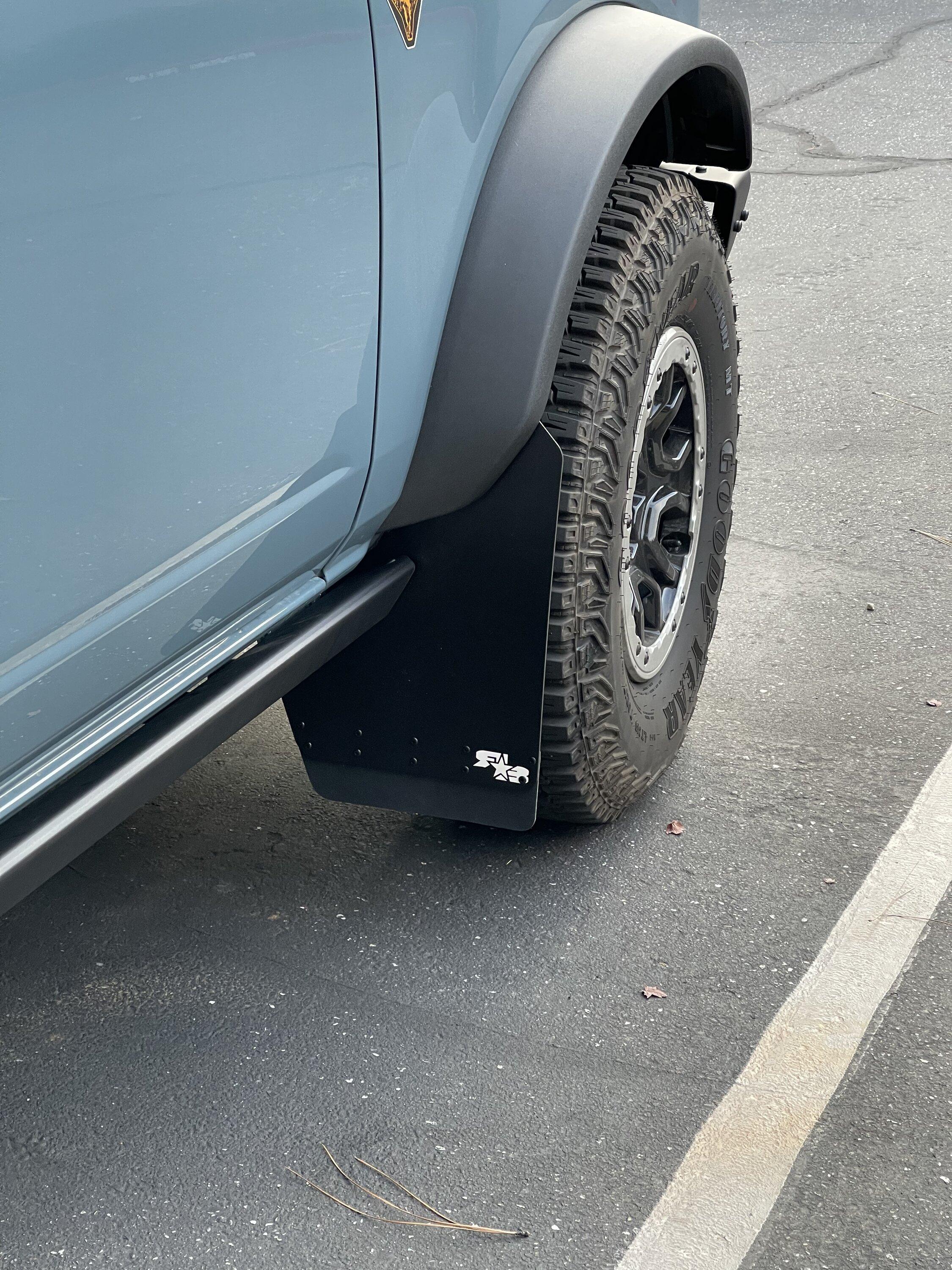Ford Bronco I need mud flaps, whats everyone using? A40C924D-22B3-4360-80ED-3A01B994F459